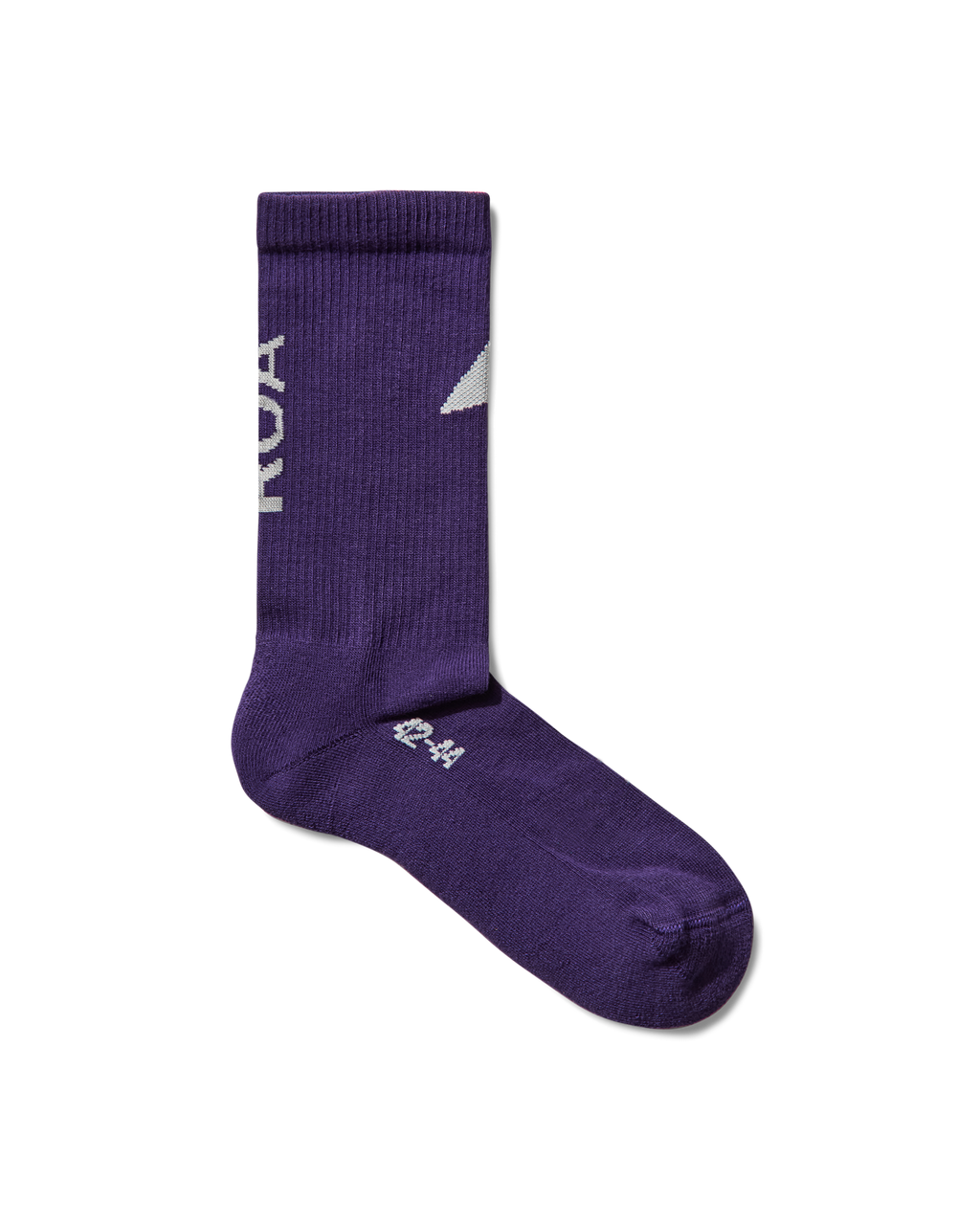 ROA Logo Biofil Sock J326080-35-38-Purple front