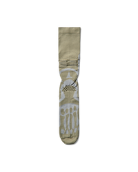 Thumbnail Bones Logo Q Skin Technical Socks Sage Green