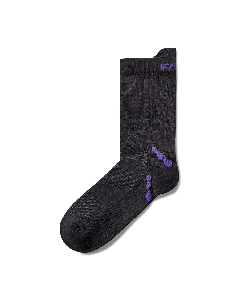 ROA Ryli Q Skin Technical Crew Socks J326086-35-38-Black front
