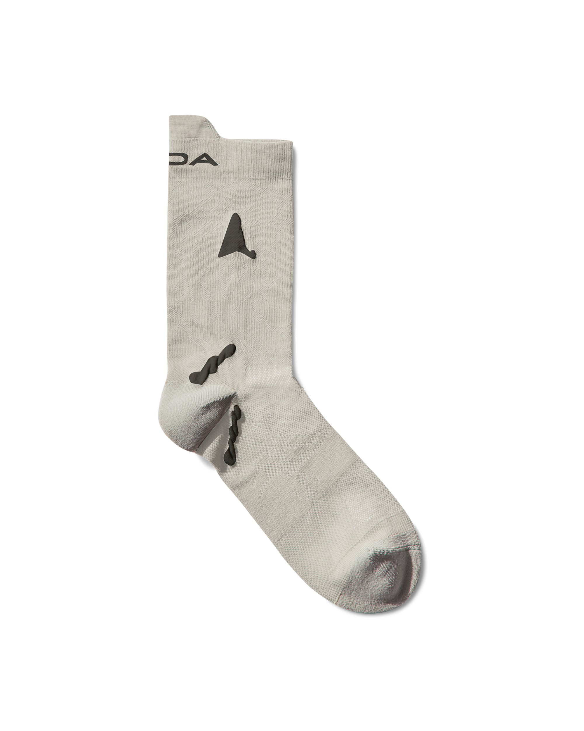 ROA Ryli Q Skin Technical Crew Socks J326087-35-38-Green front