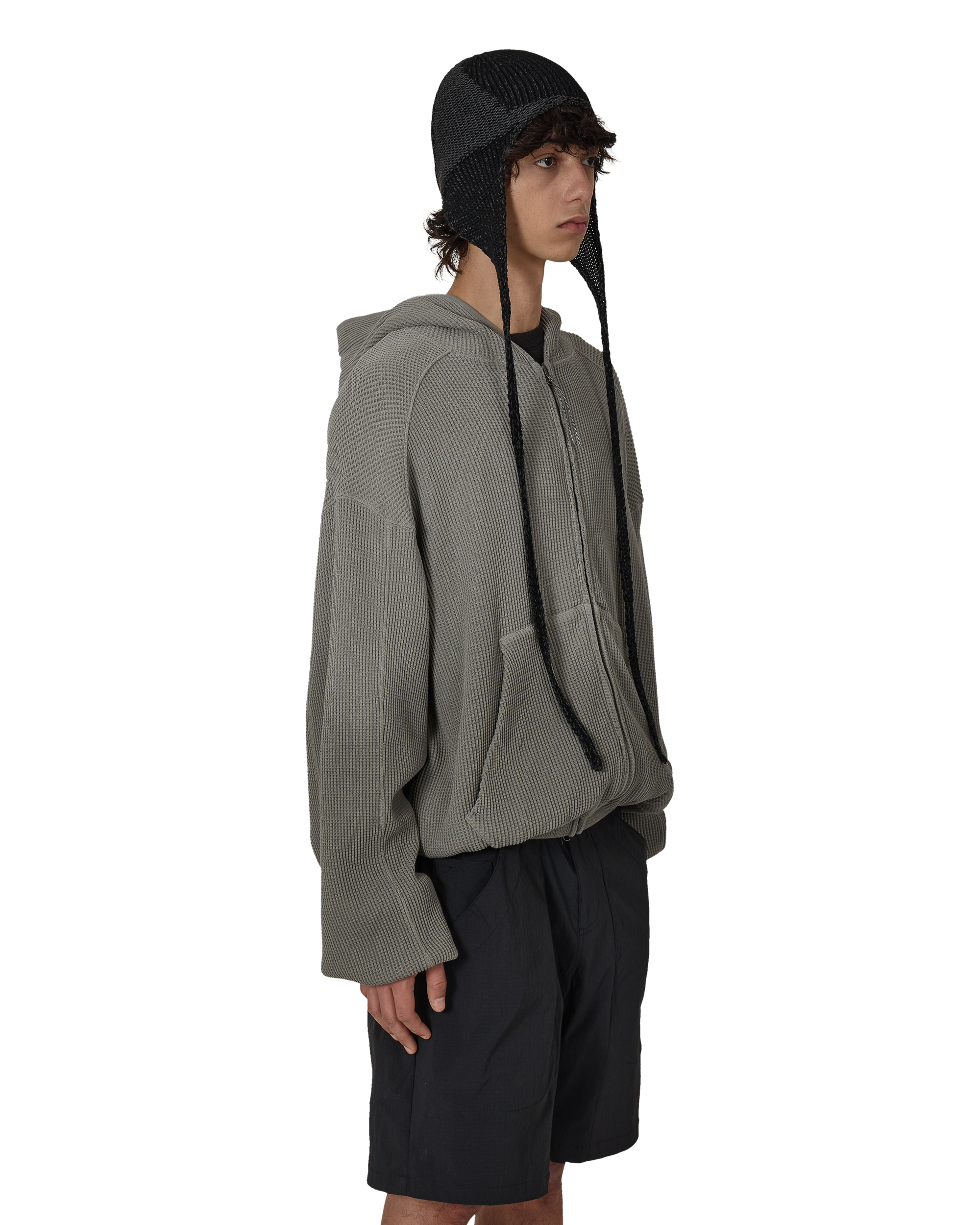 ROA Logo Bonnet Cotton Beanie J328322-ONE SIZE-Black 12