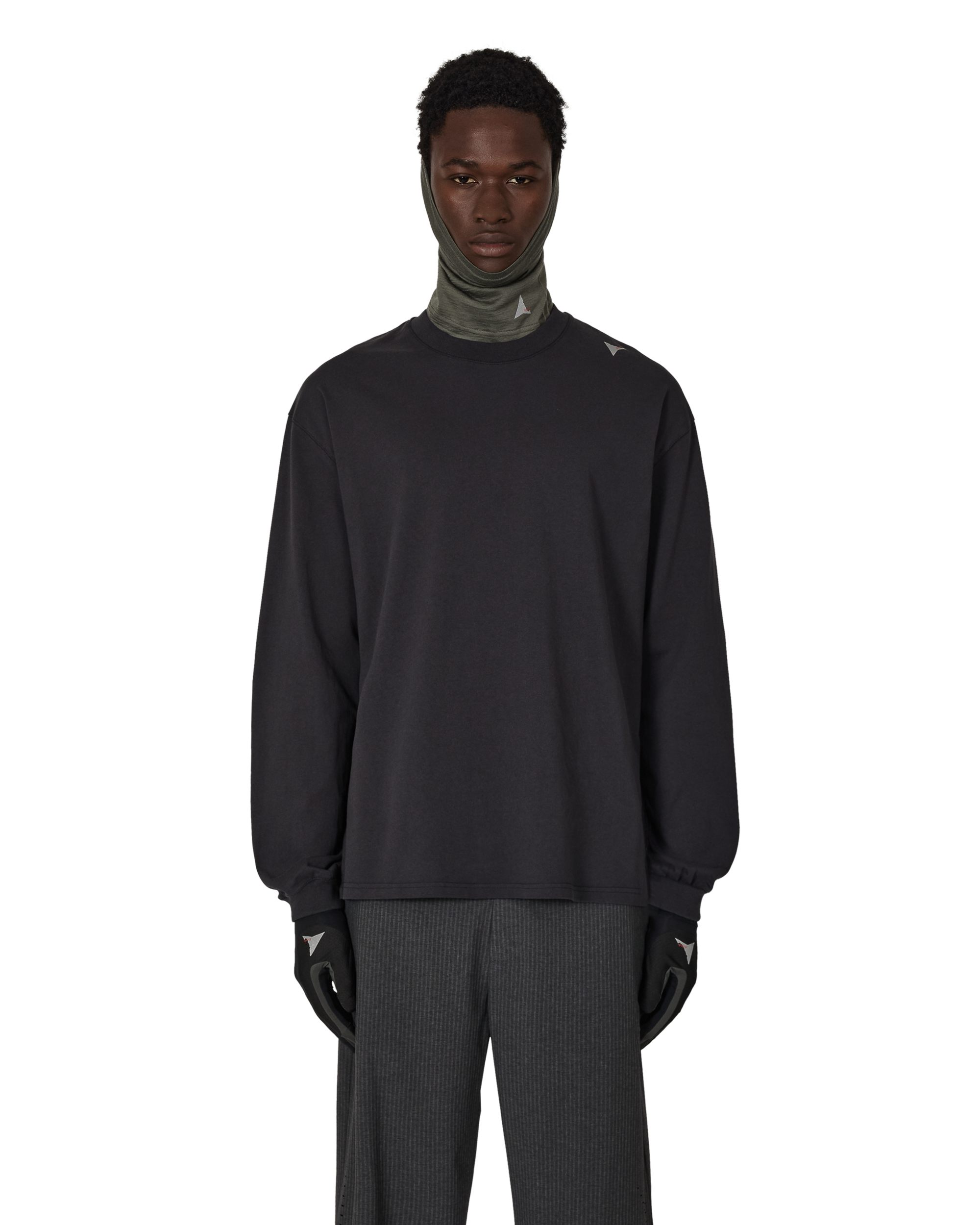 ROA Logo Long Sleeve J328783-XS-Black front