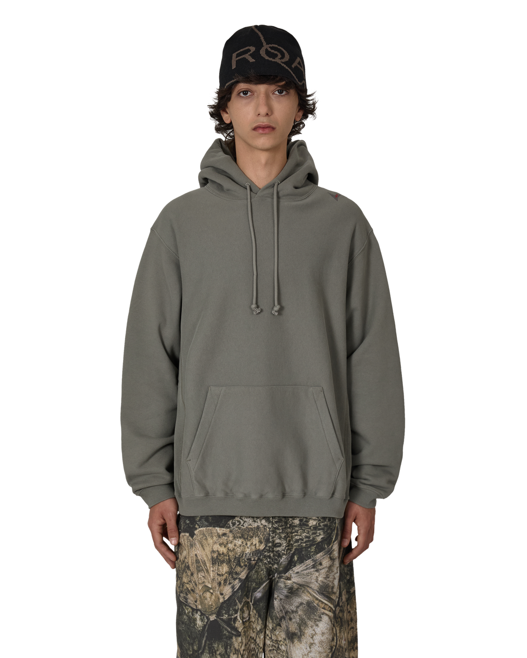 ROA Logo Hoodie J328795-XS-Grey front