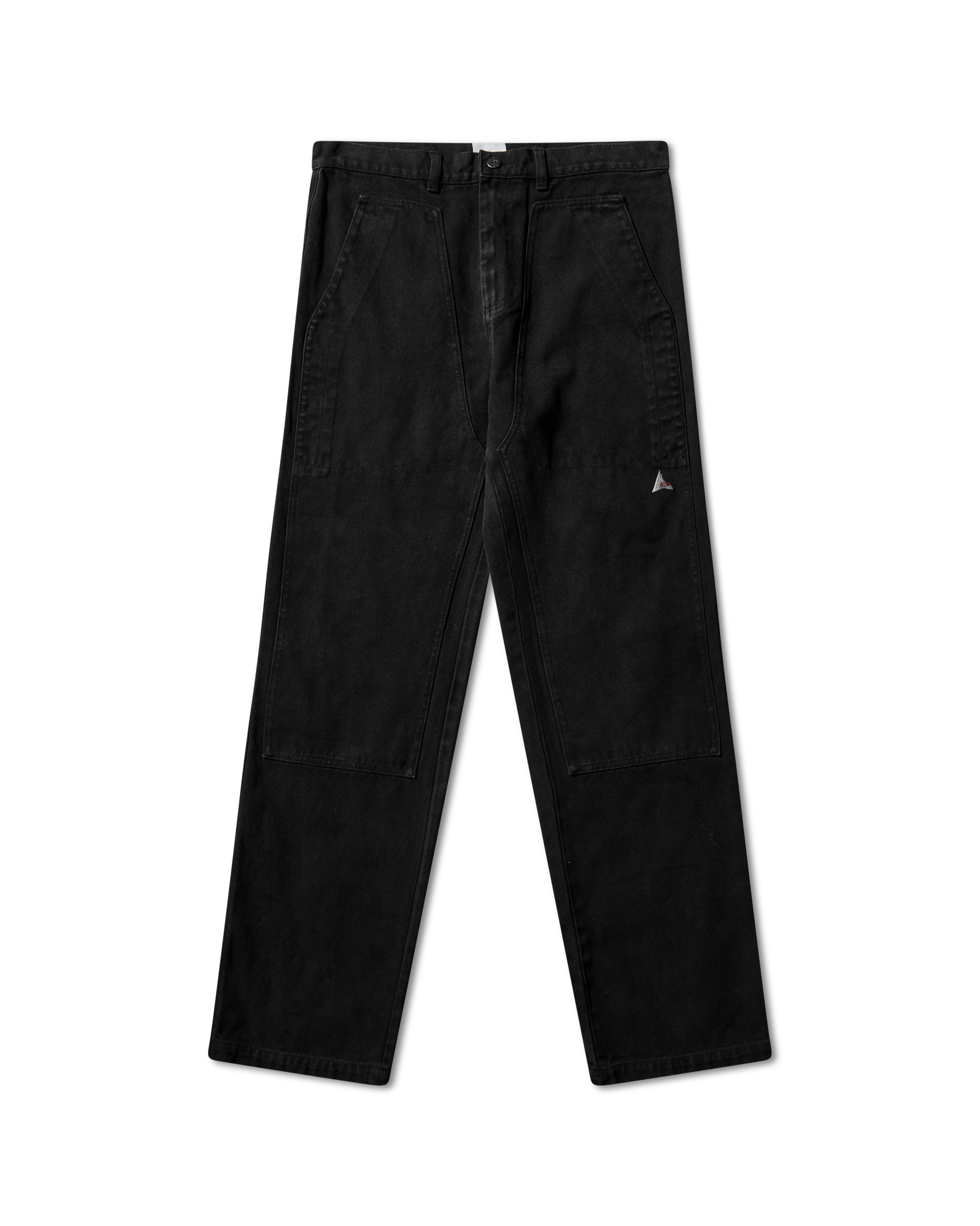 ROA Fomes Double Knee Washed Canvas Pant J328863-S-Black 9