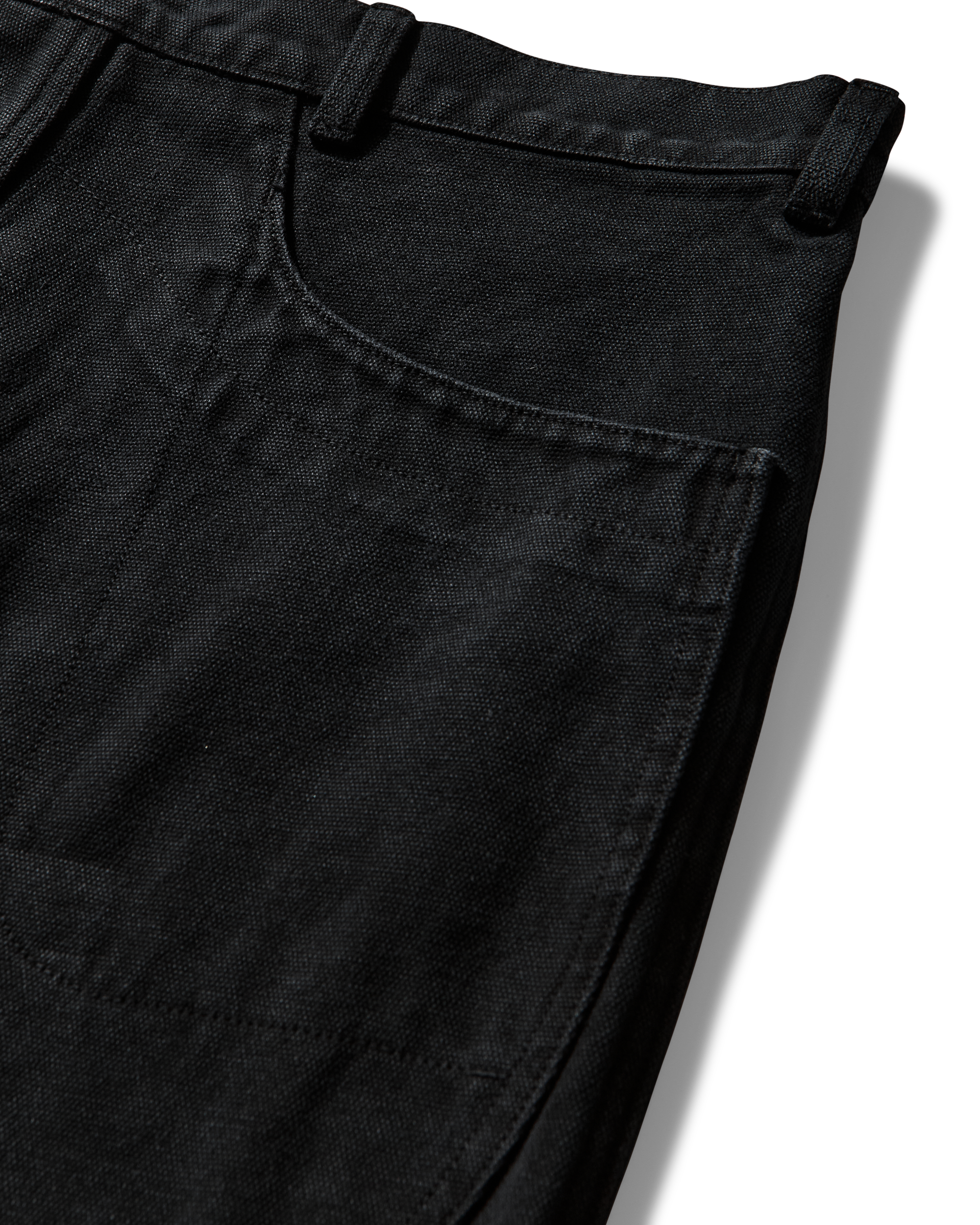 ROA Fomes Double Knee Washed Canvas Pant J328863-S-Black 11