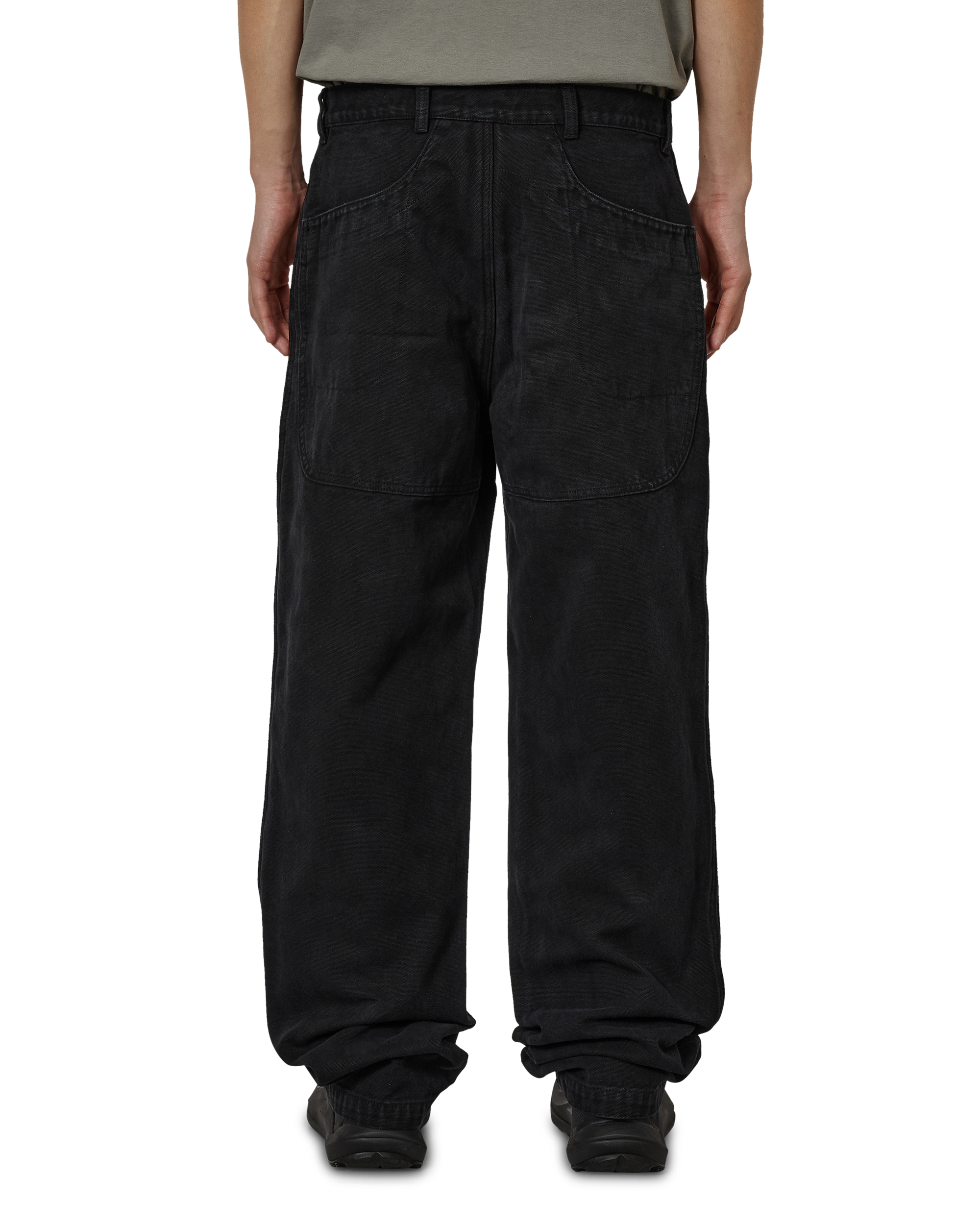 ROA Fomes Double Knee Washed Canvas Pant J328863-S-Black 3