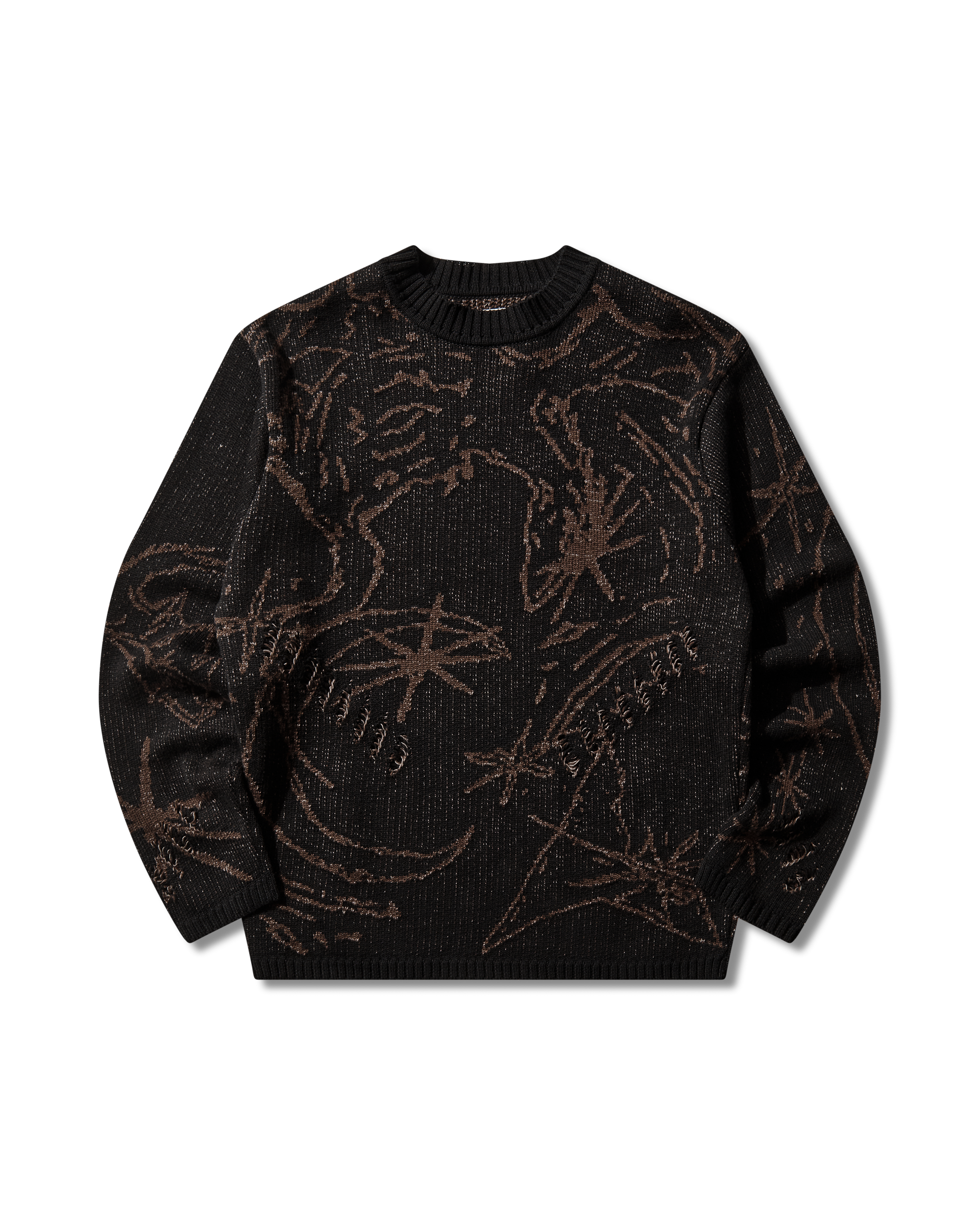 ROA Ryli Cotton Knit Crewneck J328925-S-Black 9