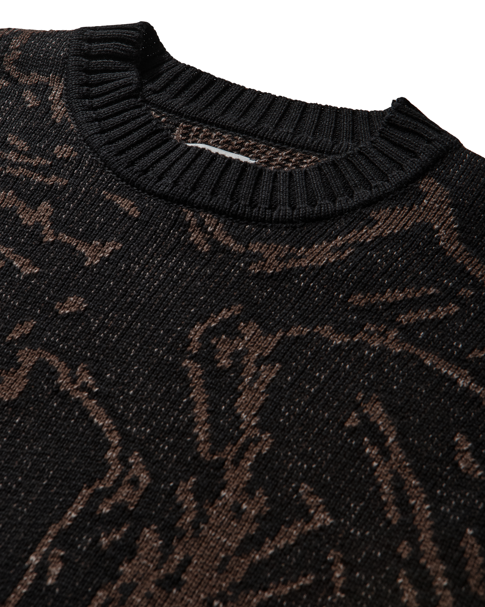 ROA Ryli Cotton Knit Crewneck J328925-S-Black 11