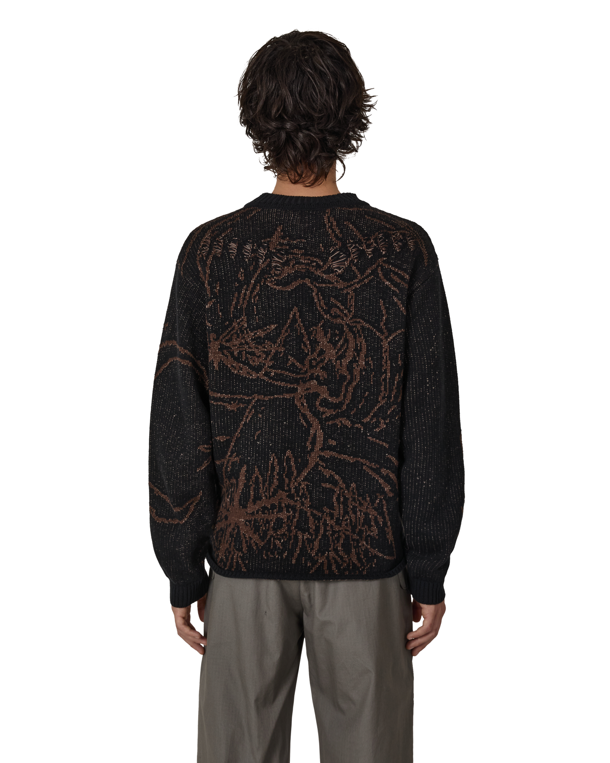 ROA Ryli Cotton Knit Crewneck J328925-S-Black 3