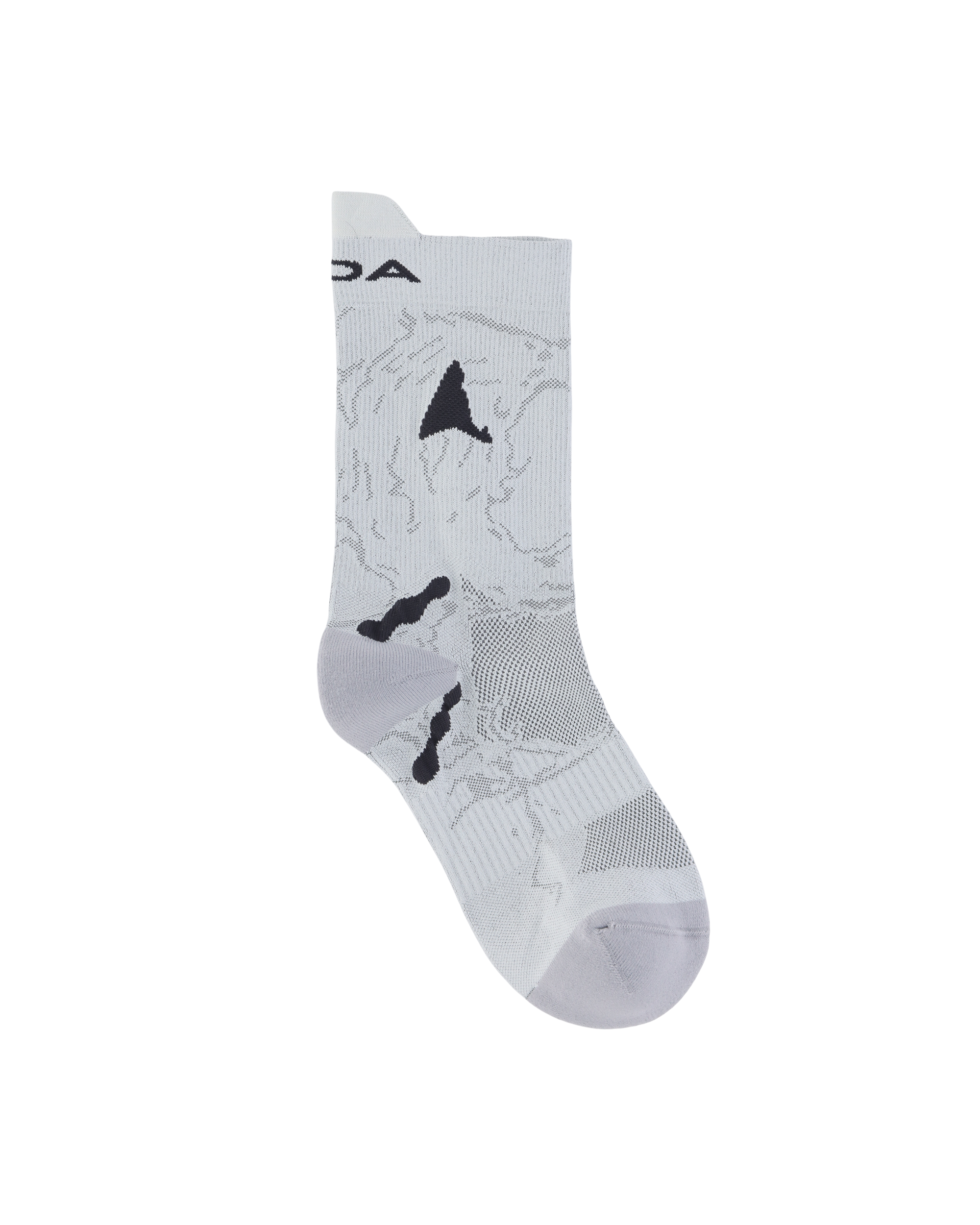 ROA Ryli Q Skin Technical Crew Socks J330188-35-38-White front