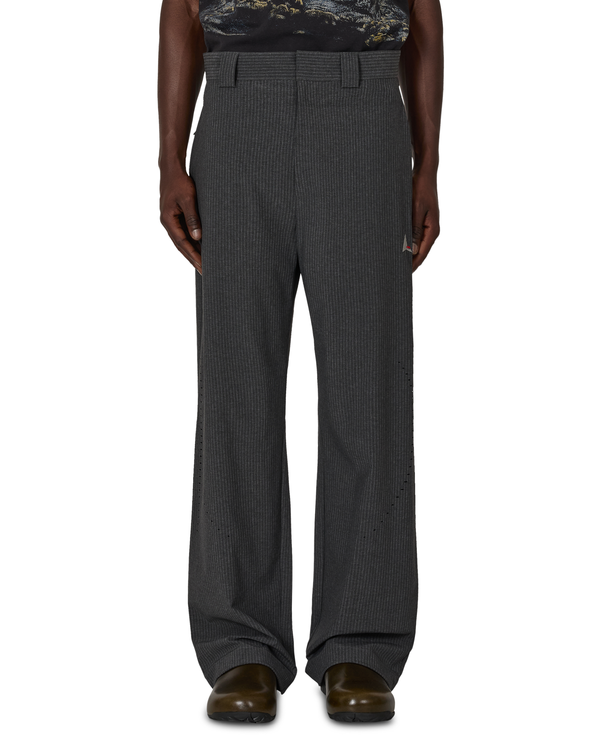 ROA Numb Pinstriped Packable Pants J330190-XS-Black front