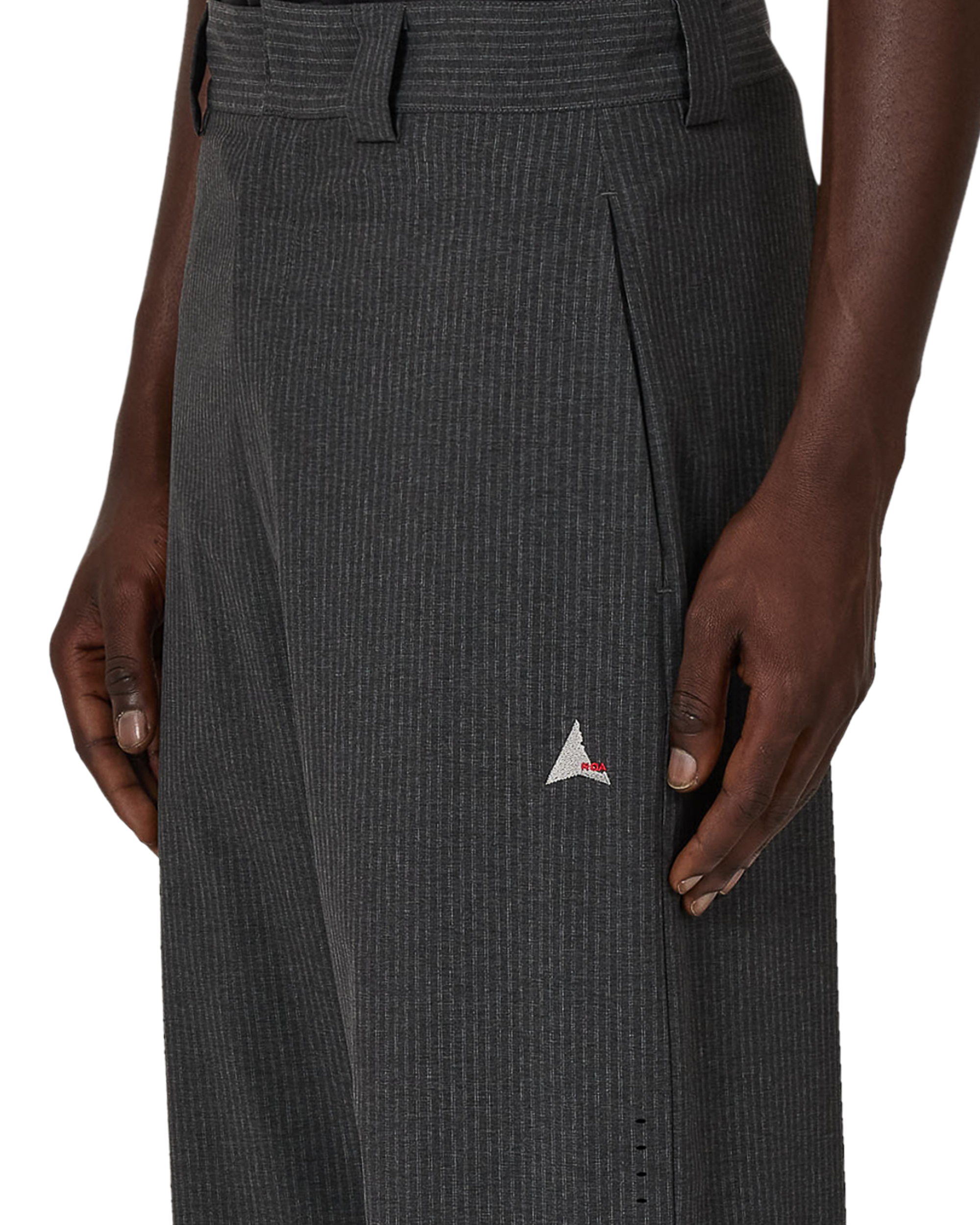 ROA Numb Pinstriped Packable Pants J330190-XS-Black 5