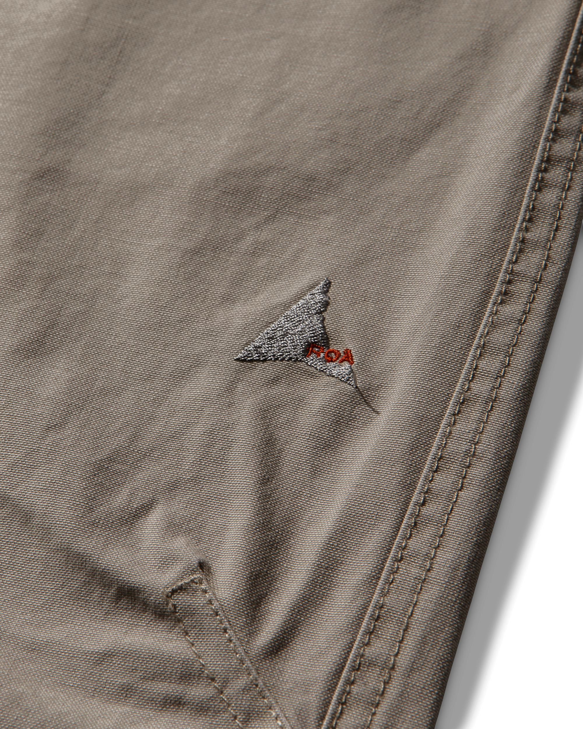 ROA Crimp Shaped Cotton Pants J330252-S-Beige 12