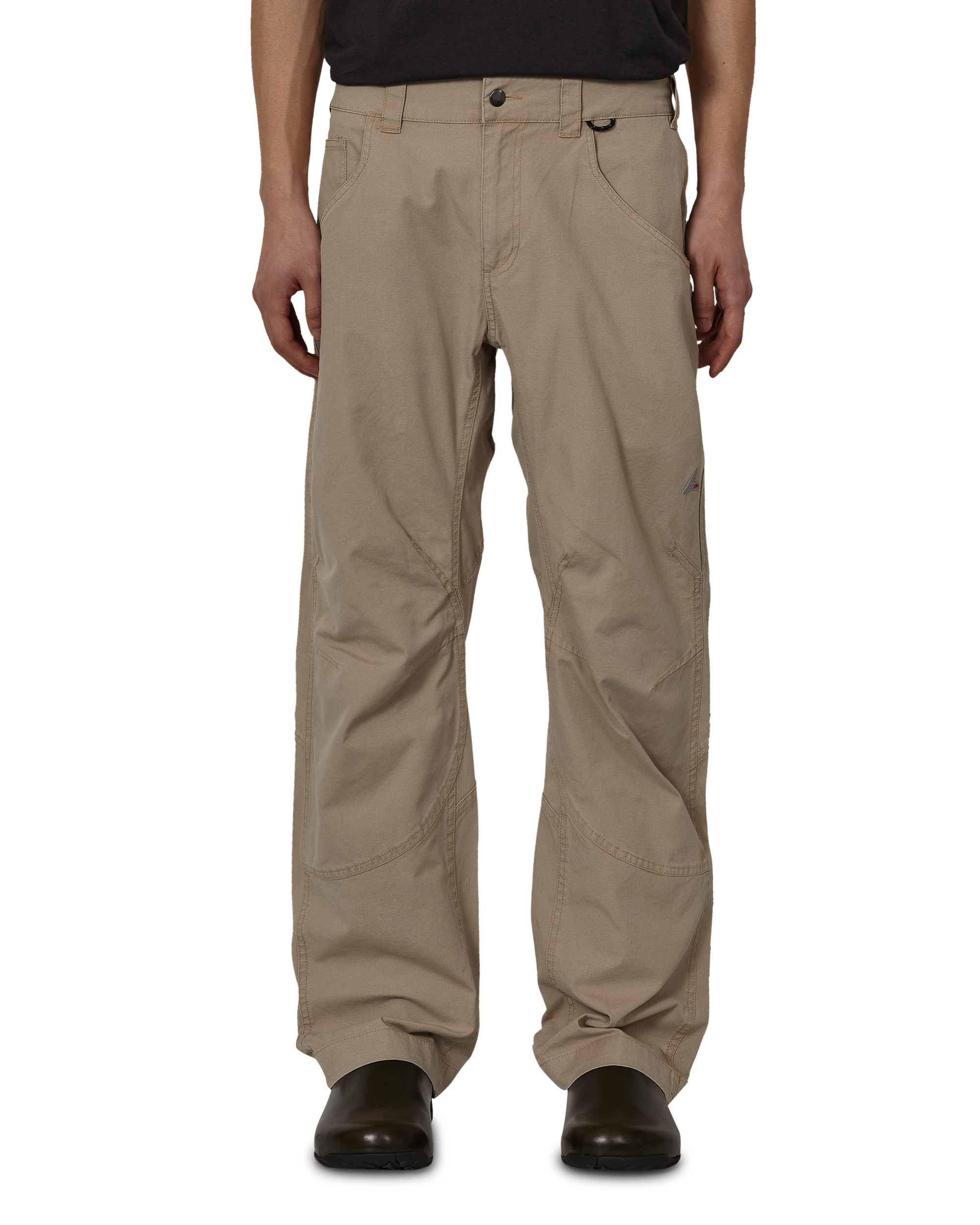 ROA Crimp Shaped Cotton Pants J330252-S-Beige front