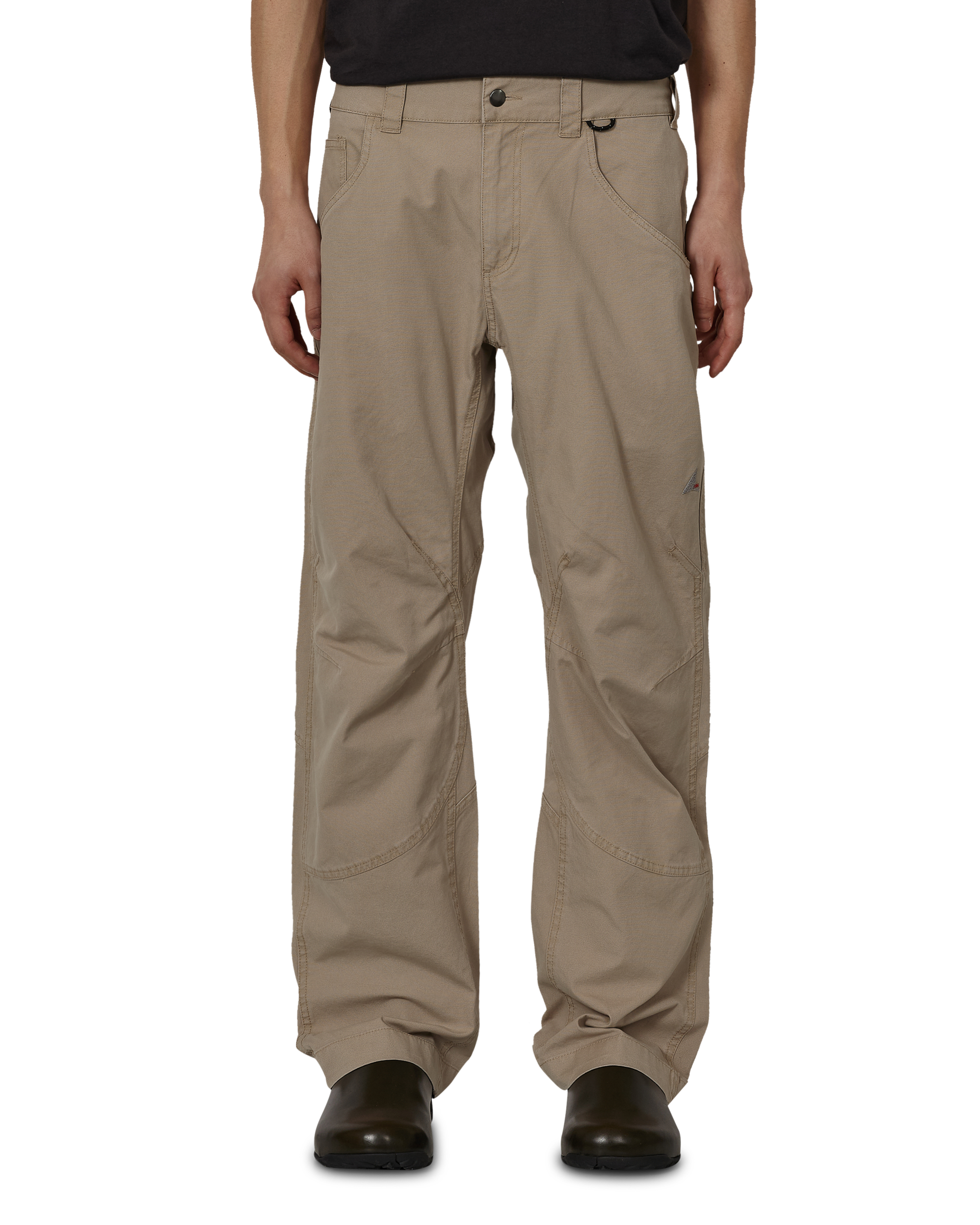 ROA Crimp Shaped Cotton Pants J330252-S-Beige front