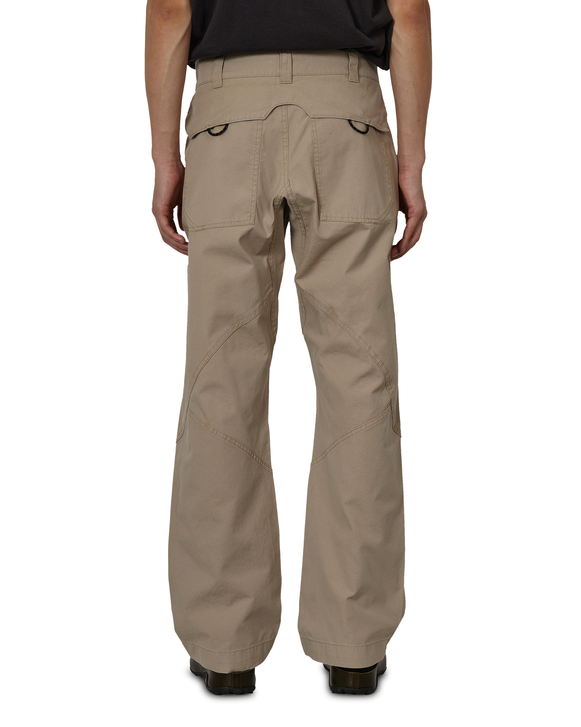 ROA Crimp Shaped Cotton Pants J330252-S-Beige 3