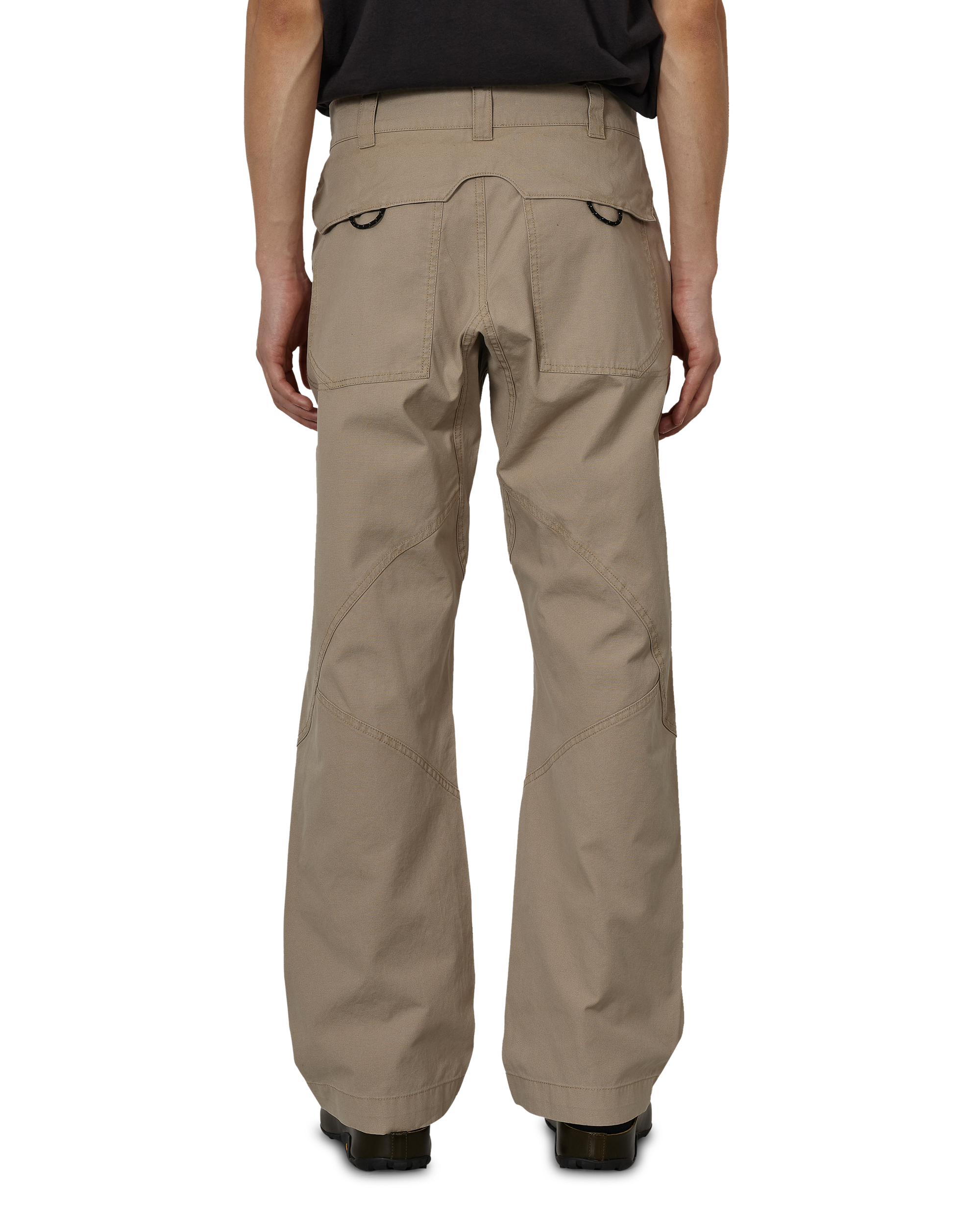 ROA Crimp Shaped Cotton Pants J330252-S-Beige 3