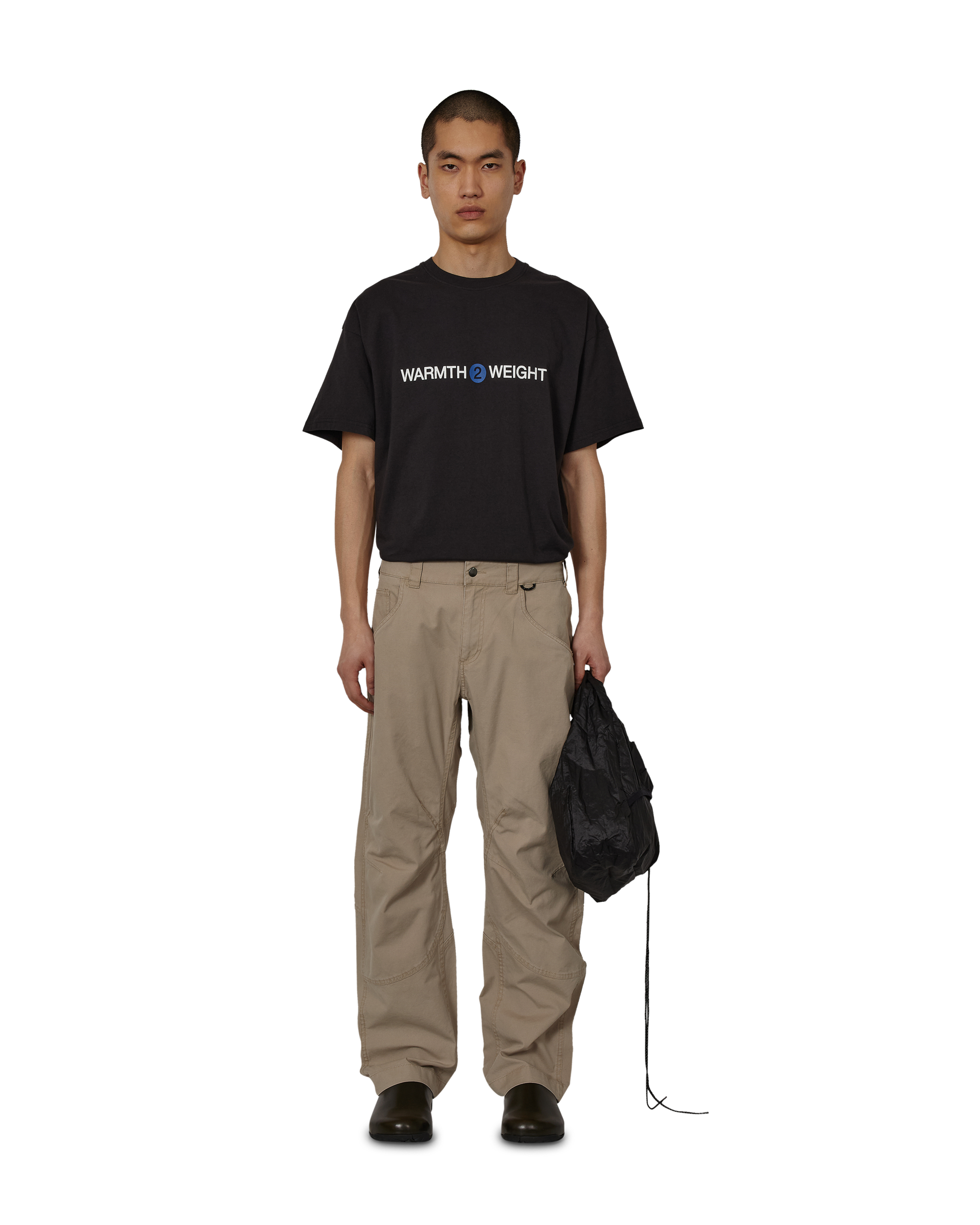 ROA Crimp Shaped Cotton Pants J330252-S-Beige 4