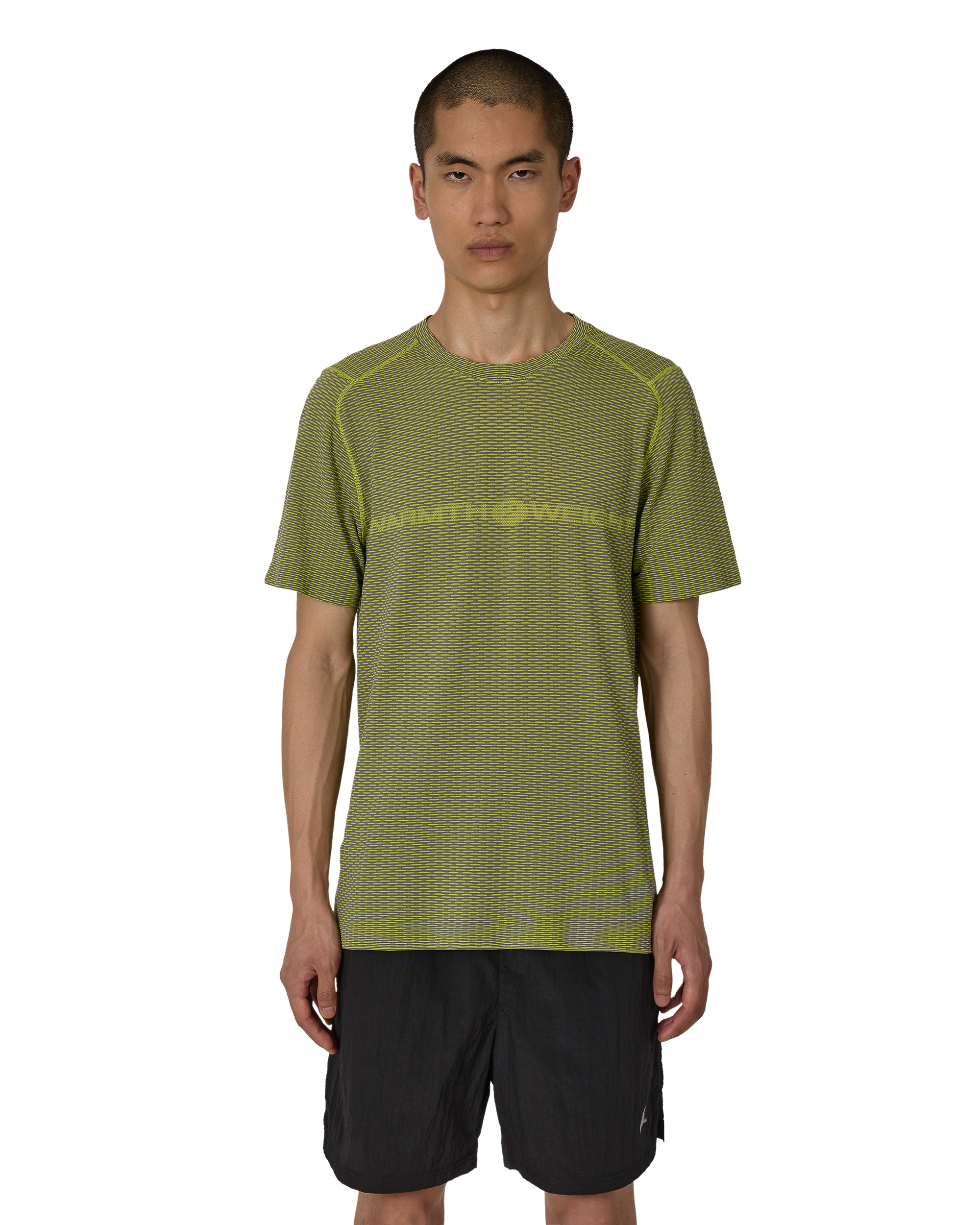 ROA Hivee Dryarn Lightweight Seamless T-Shirt J330440-S-Green front