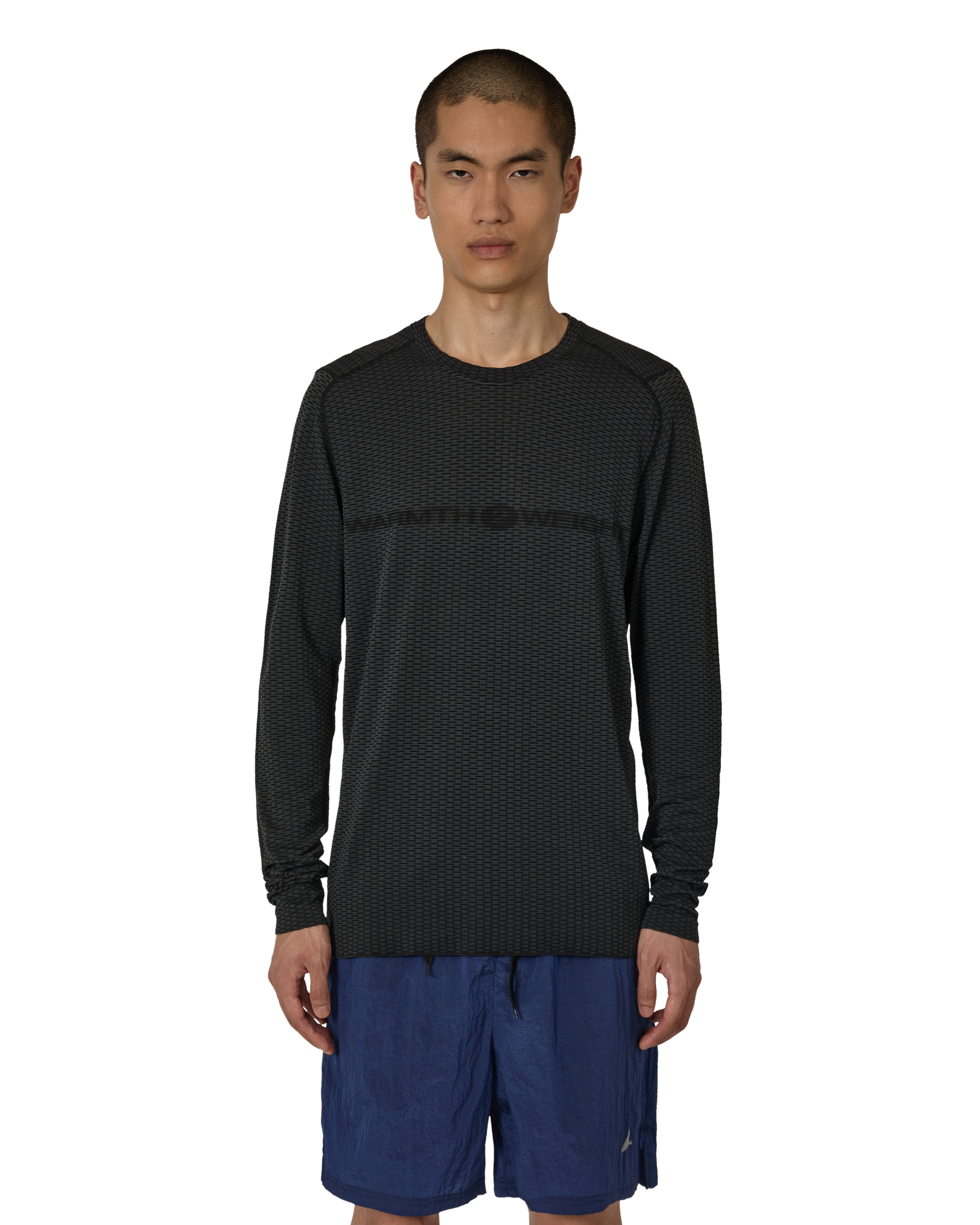 ROA Hivee Dryarn Lightweight Seamless Long Sleeve J330442-S-Black front