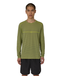 Thumbnail Hivee Dryarn Lightweight Seamless Long Sleeve Lime Green