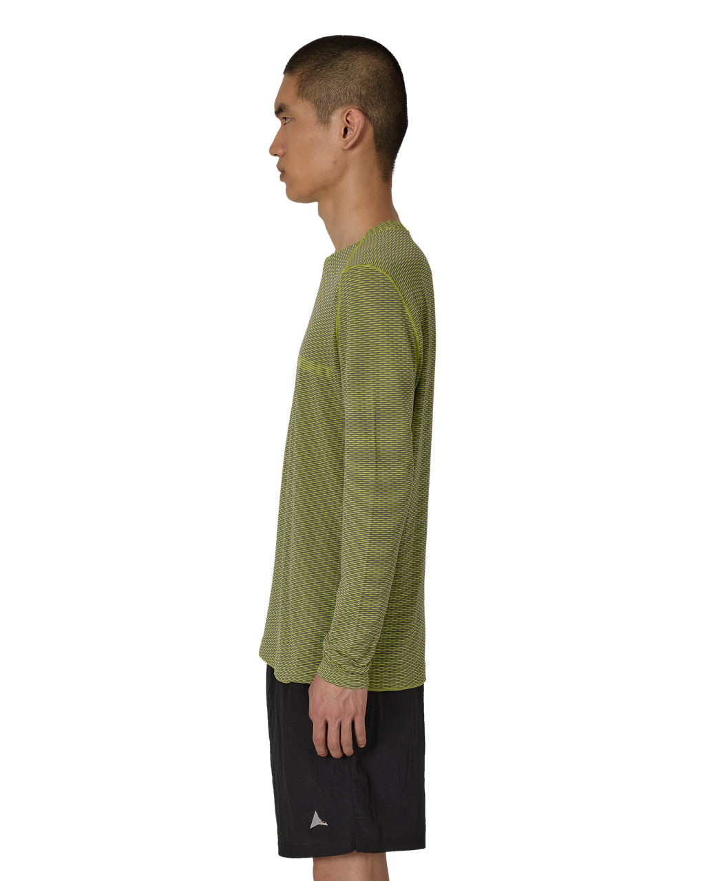 ROA Hivee Dryarn Lightweight Seamless Long Sleeve J330443-S-Green front