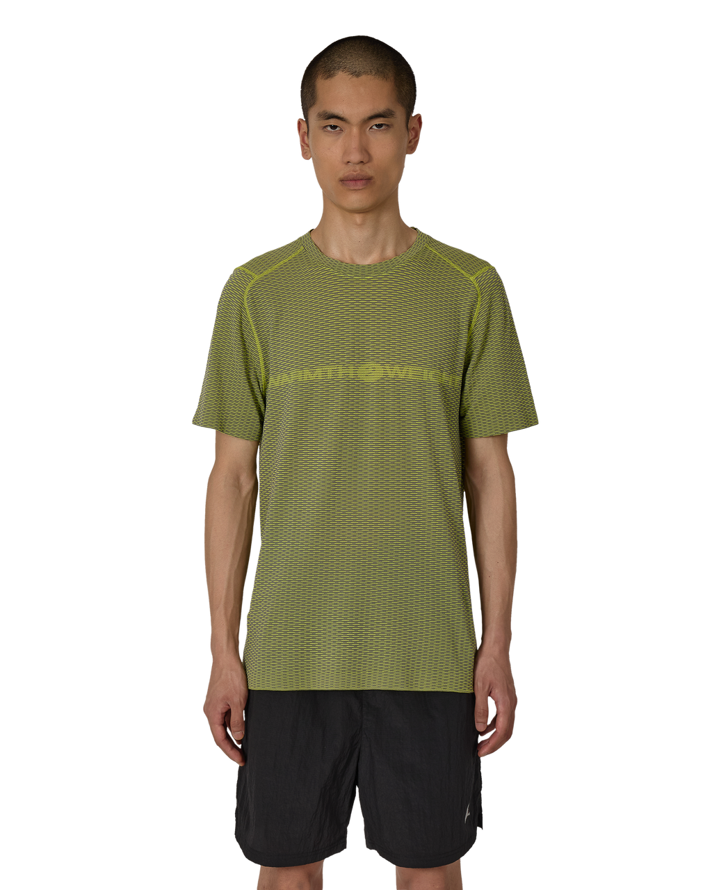 ROA Hivee Dryarn Lightweight Seamless T-Shirt J330440-S-Green front