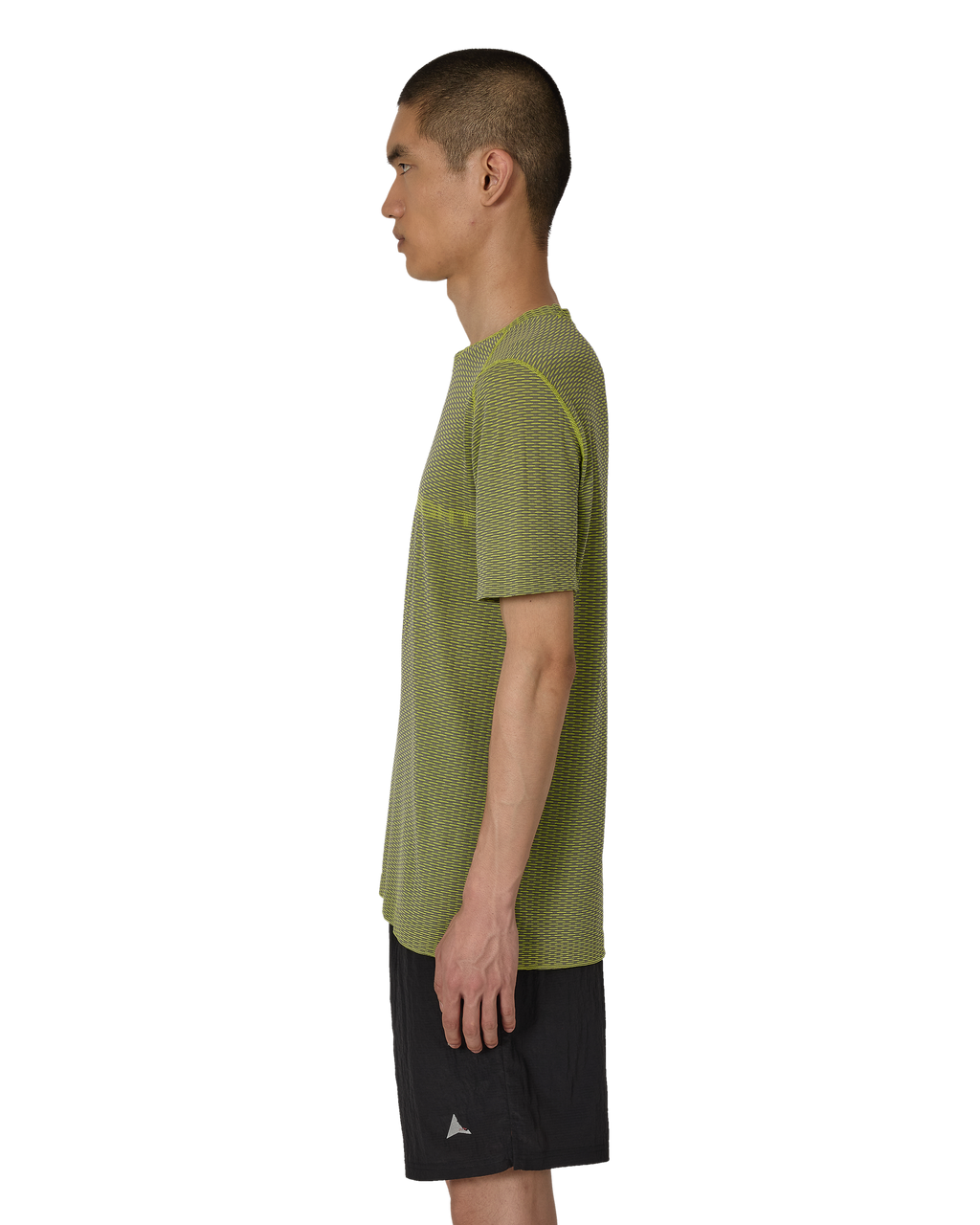 ROA Hivee Dryarn Lightweight Seamless T-Shirt J330440-S-Green front