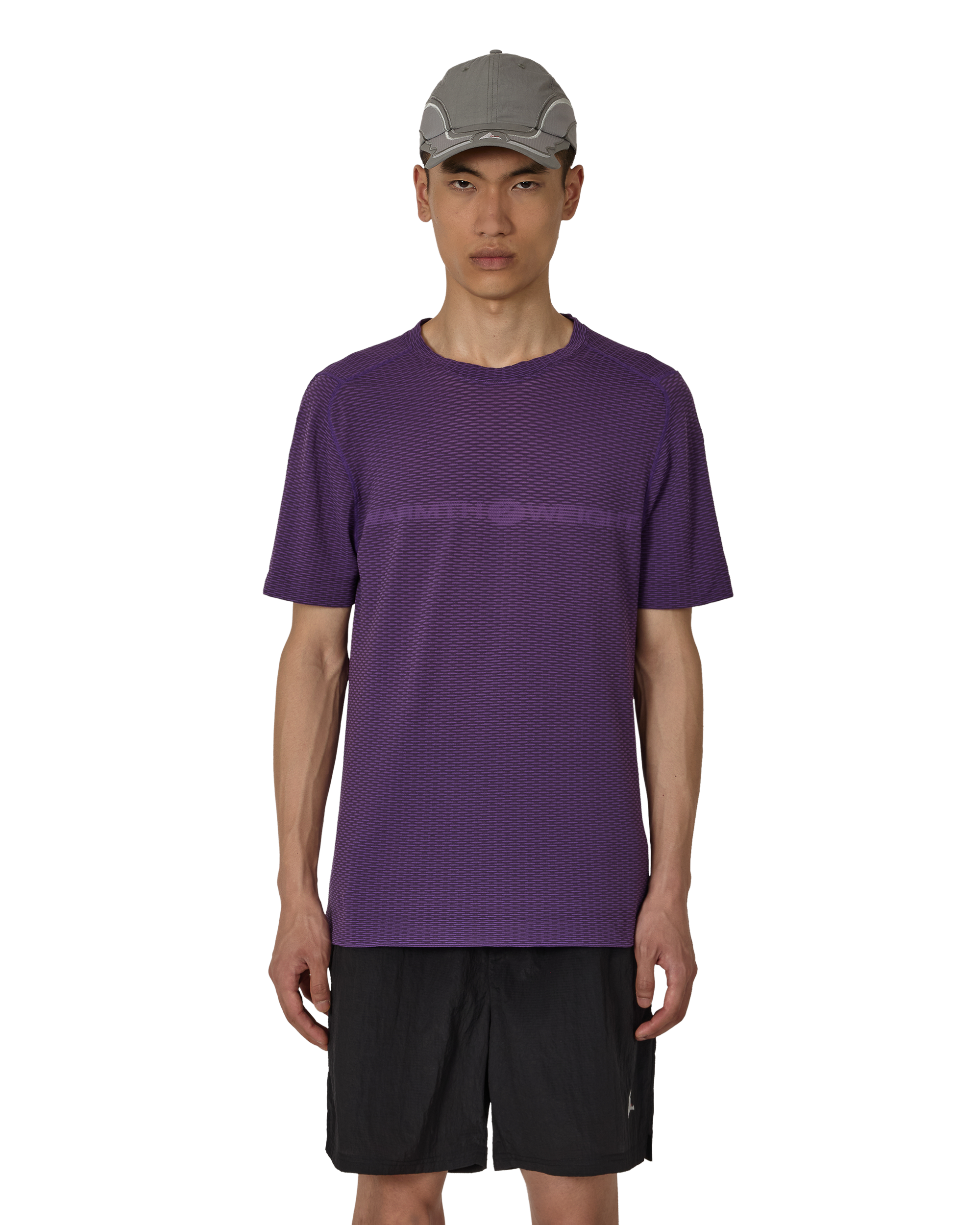 ROA Hivee Dryarn Lightweight Seamless T-Shirt J330441-S-Purple front