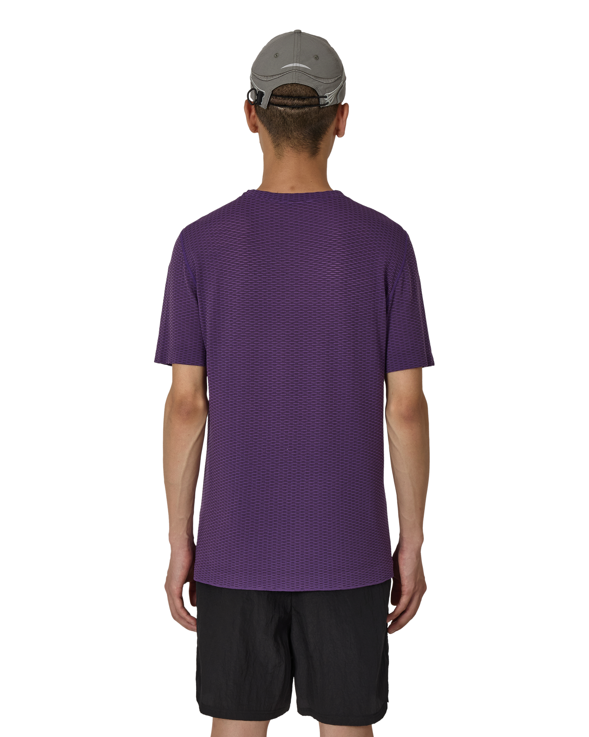 ROA Hivee Dryarn Lightweight Seamless T-Shirt J330441-S-Purple 3