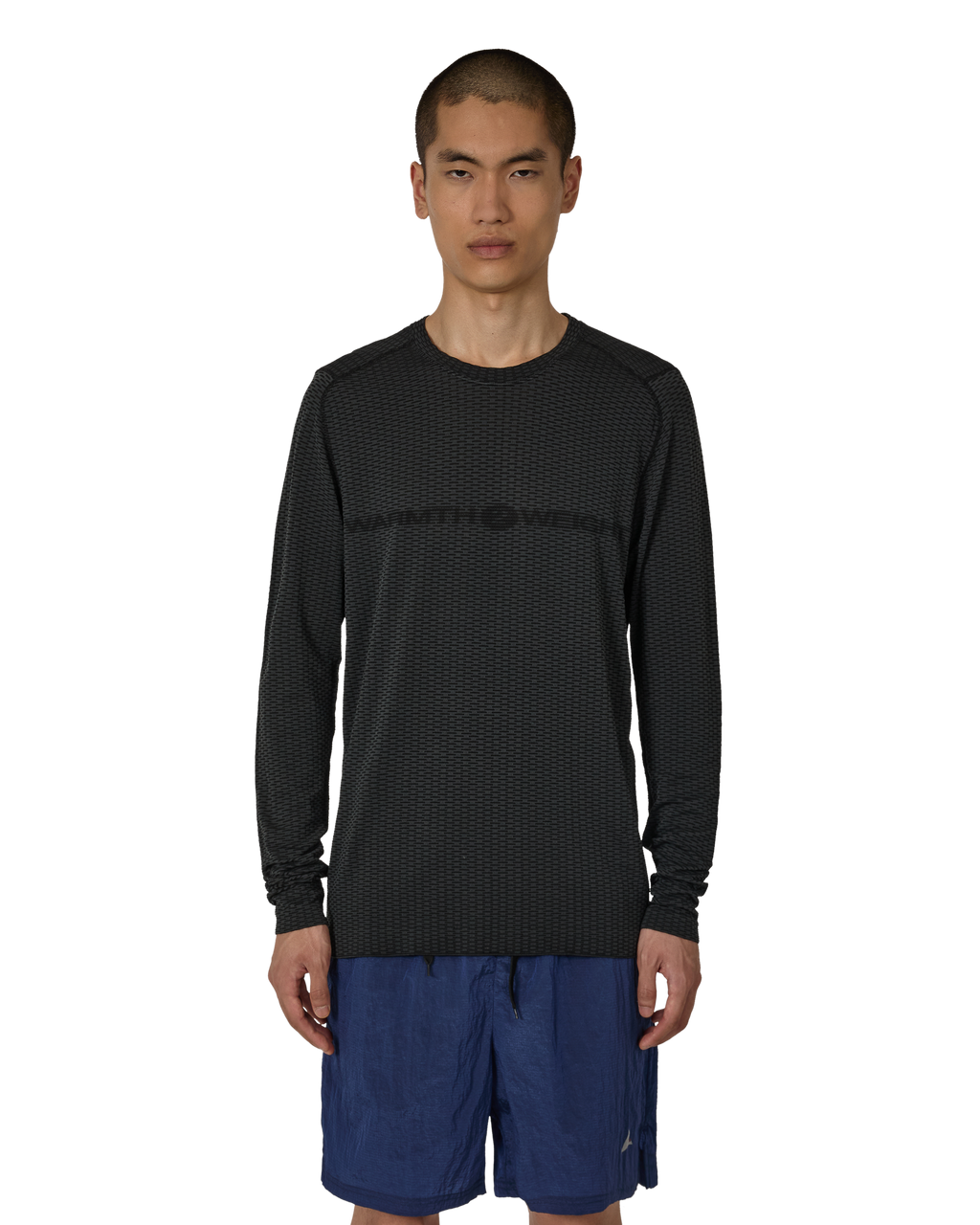 ROA Hivee Dryarn Lightweight Seamless Long Sleeve J330442-S-Black front