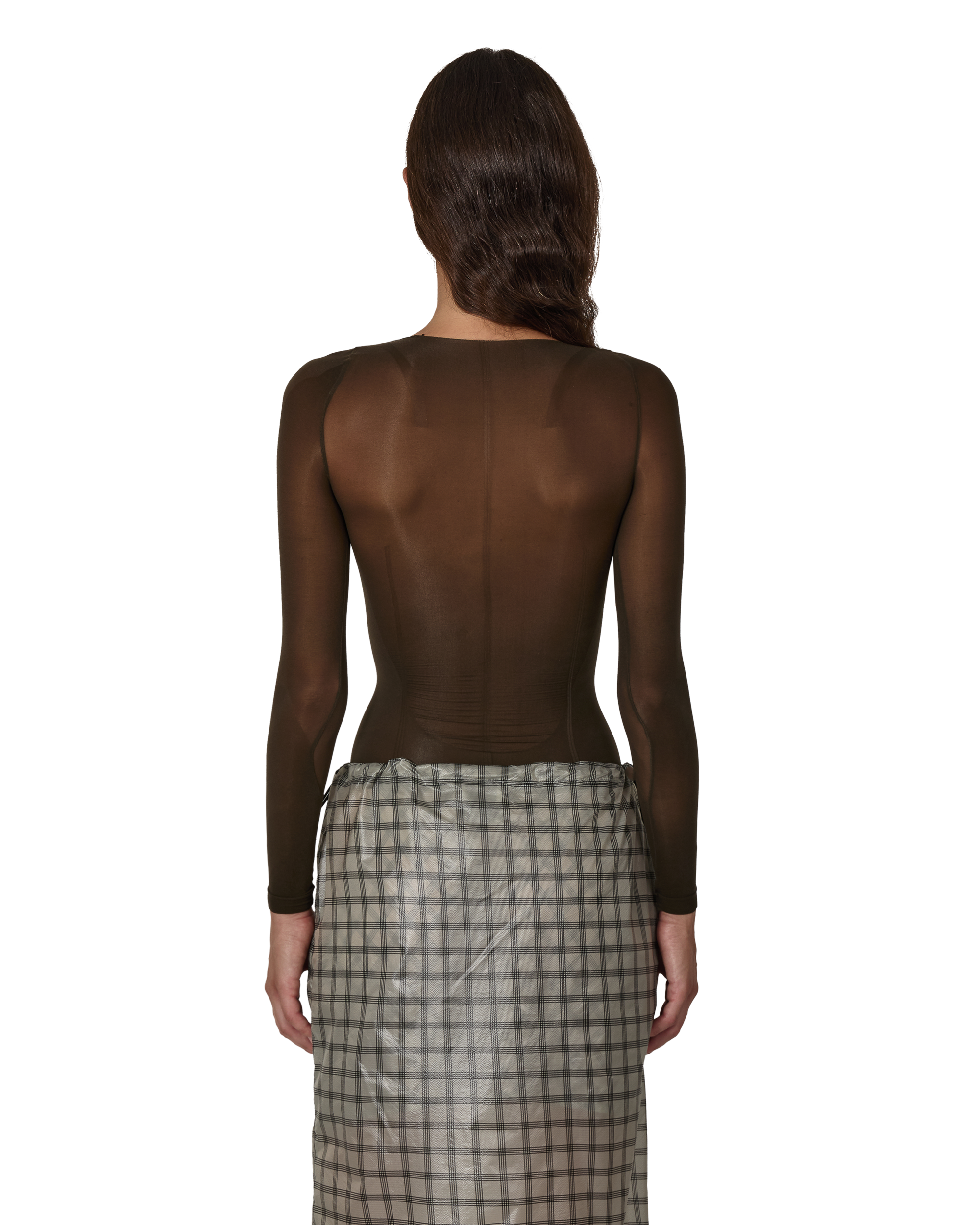 ROA Haze Ultralight Seamless See Through Long Sleeve J330836-XS/S-Brown 2