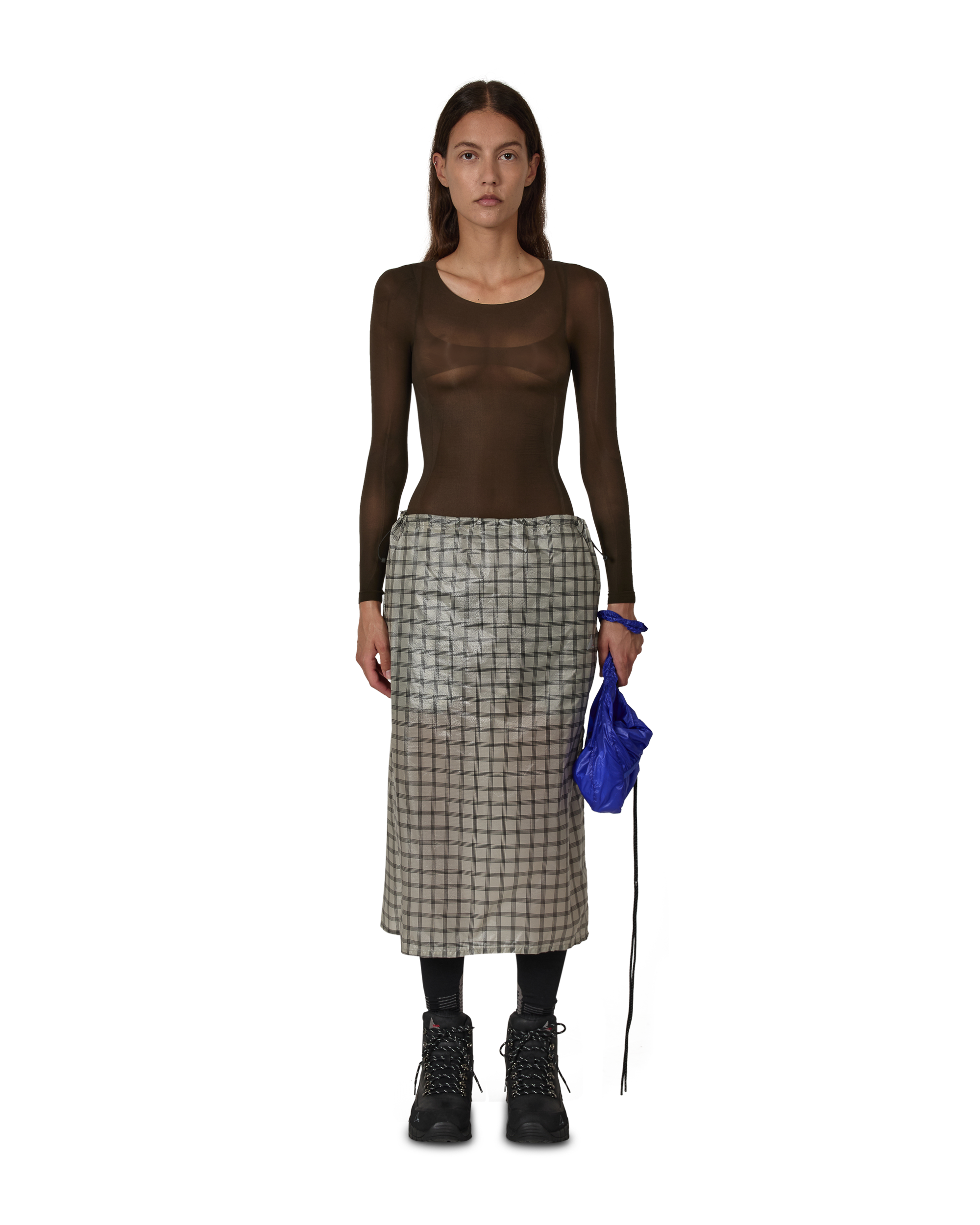 ROA Haze Ultralight Seamless See Through Long Sleeve J330836-XS/S-Brown 3