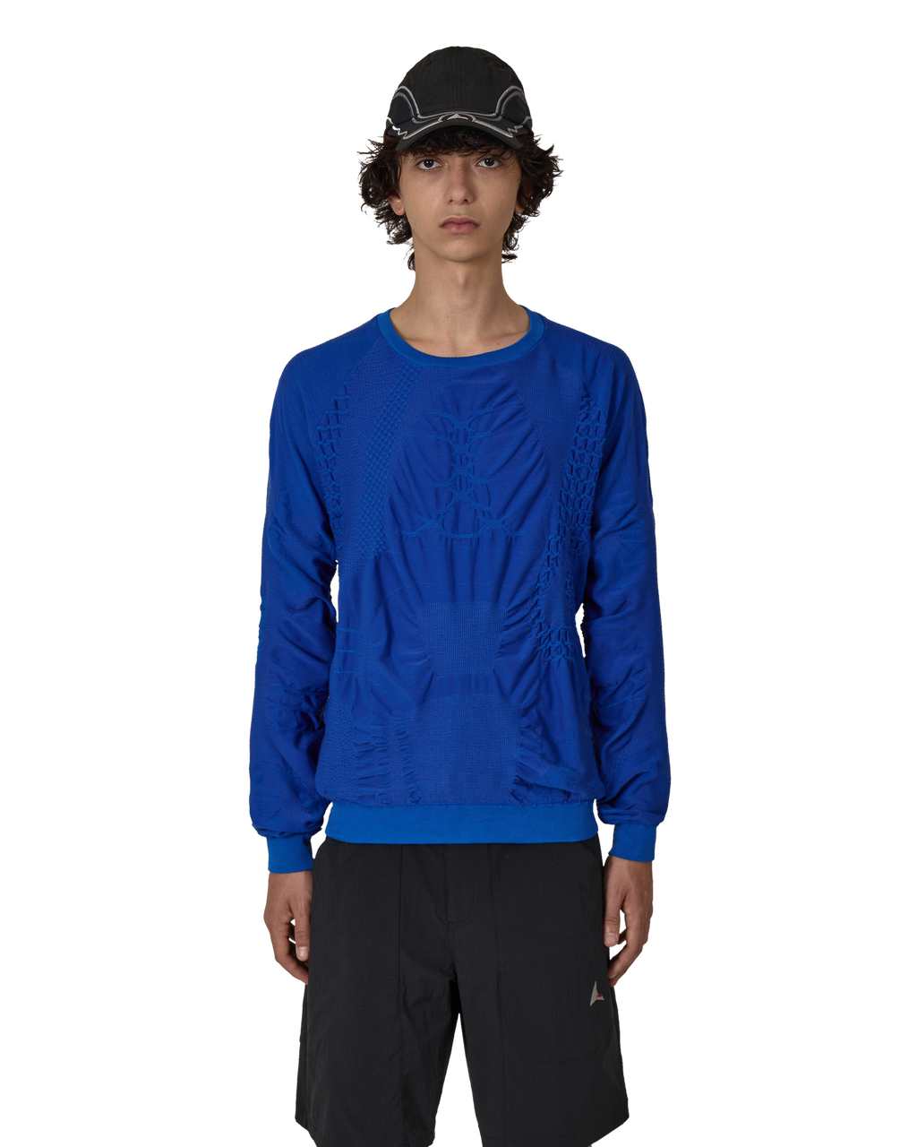 ROA Wama 3d Seamless Long Sleeve J330841-S-Blue front