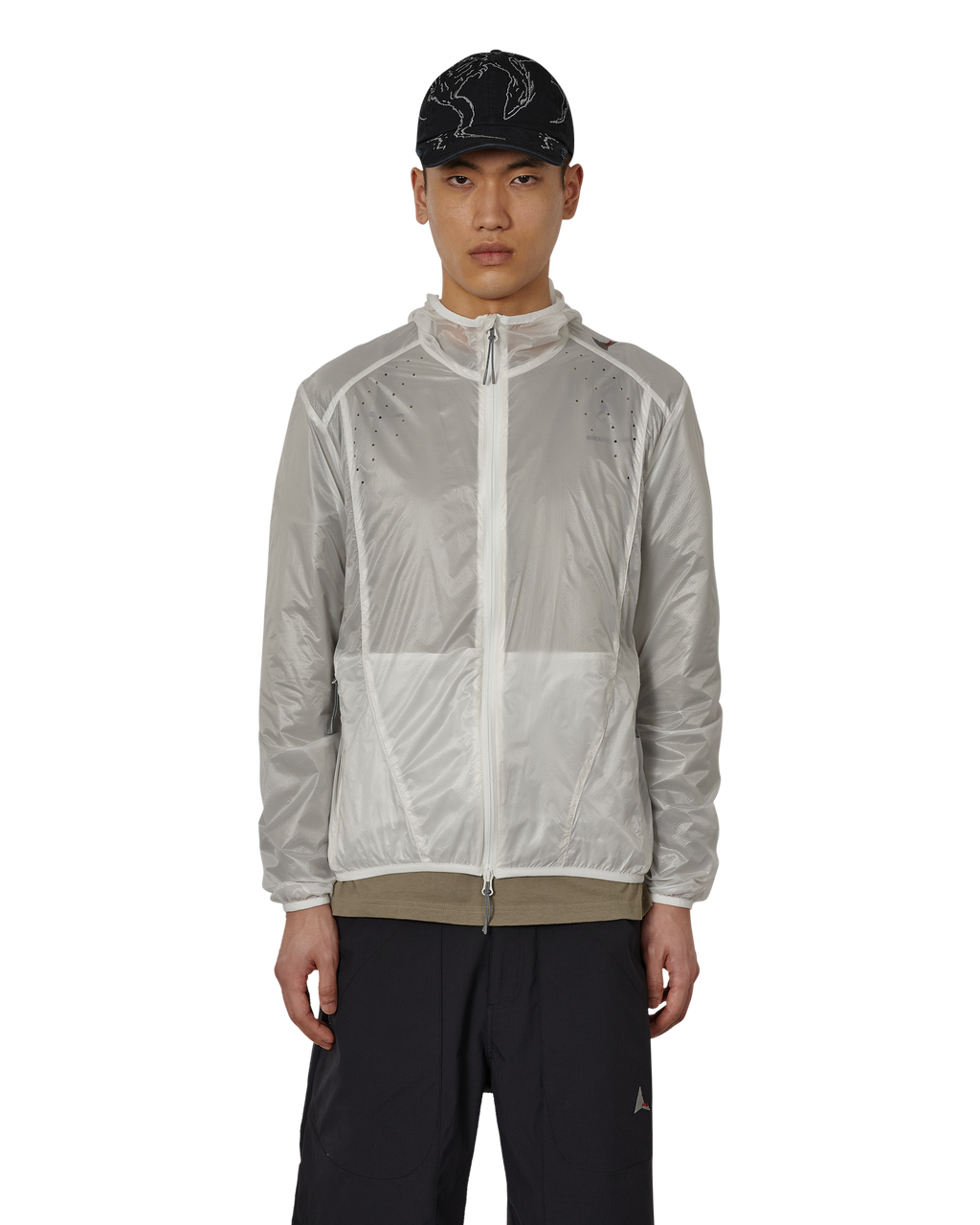 ROA Hue Packable Wind Jacket J332583-S-White front