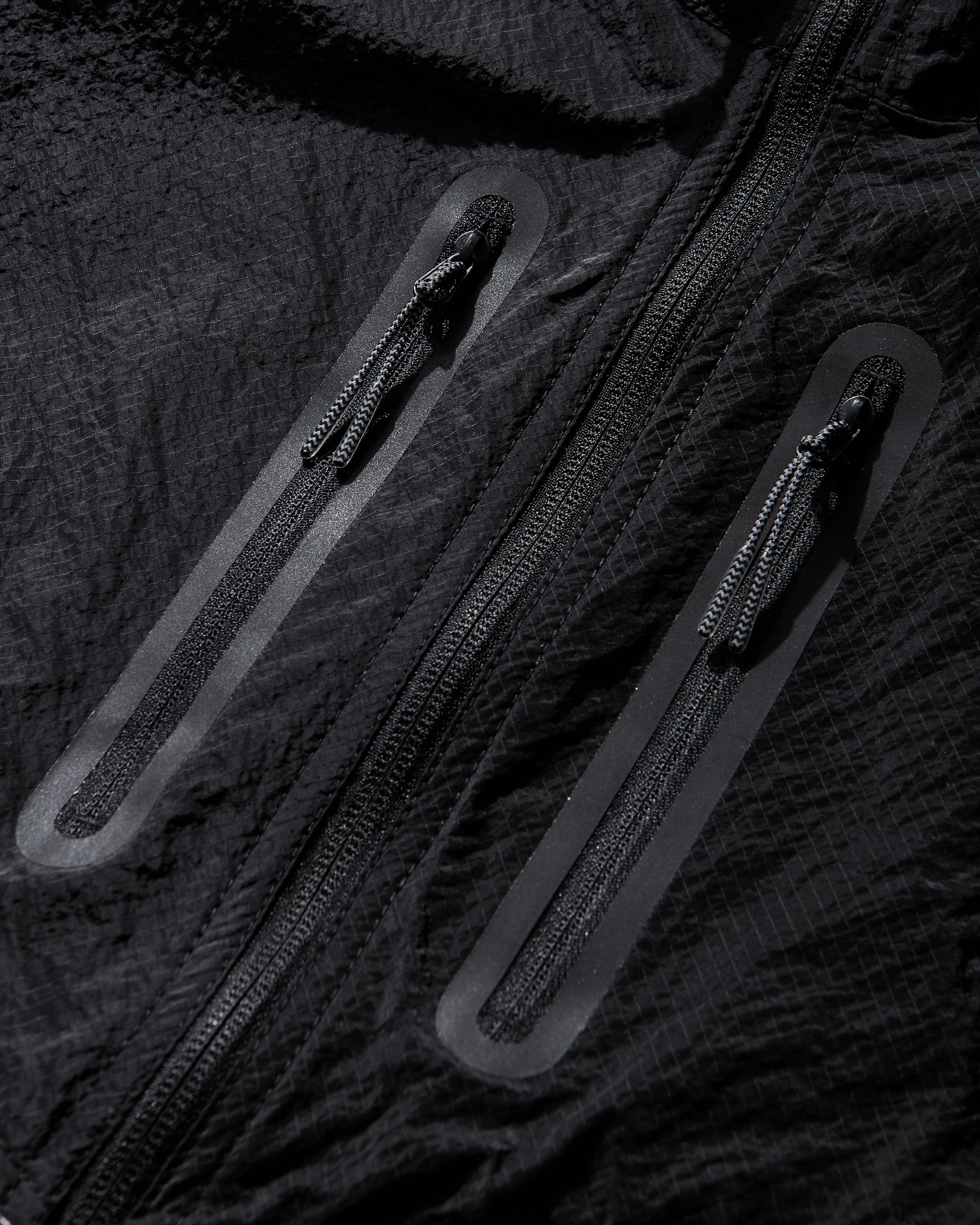 ROA ROA x and wander Ripstop Wind Jacket J334826-S-Black 6