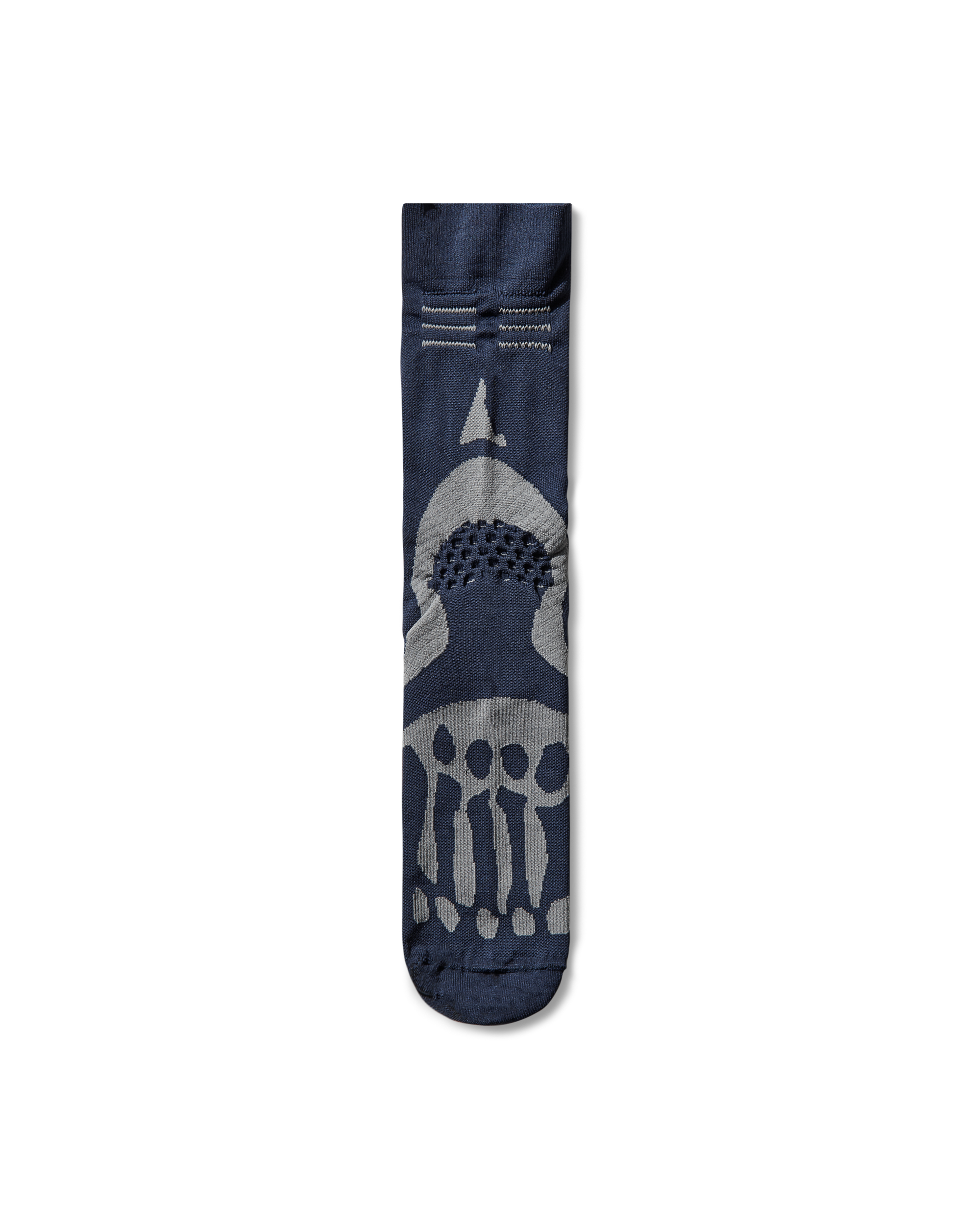 ROA ROA X Mental Athletic Bones Mid Socks J335272-39-42-Purple front