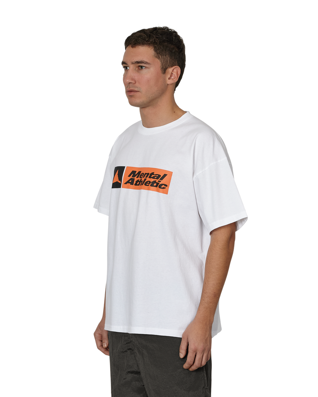 ROA ROA X Mental Athletic Logo T-shirt J335470-S-White front
