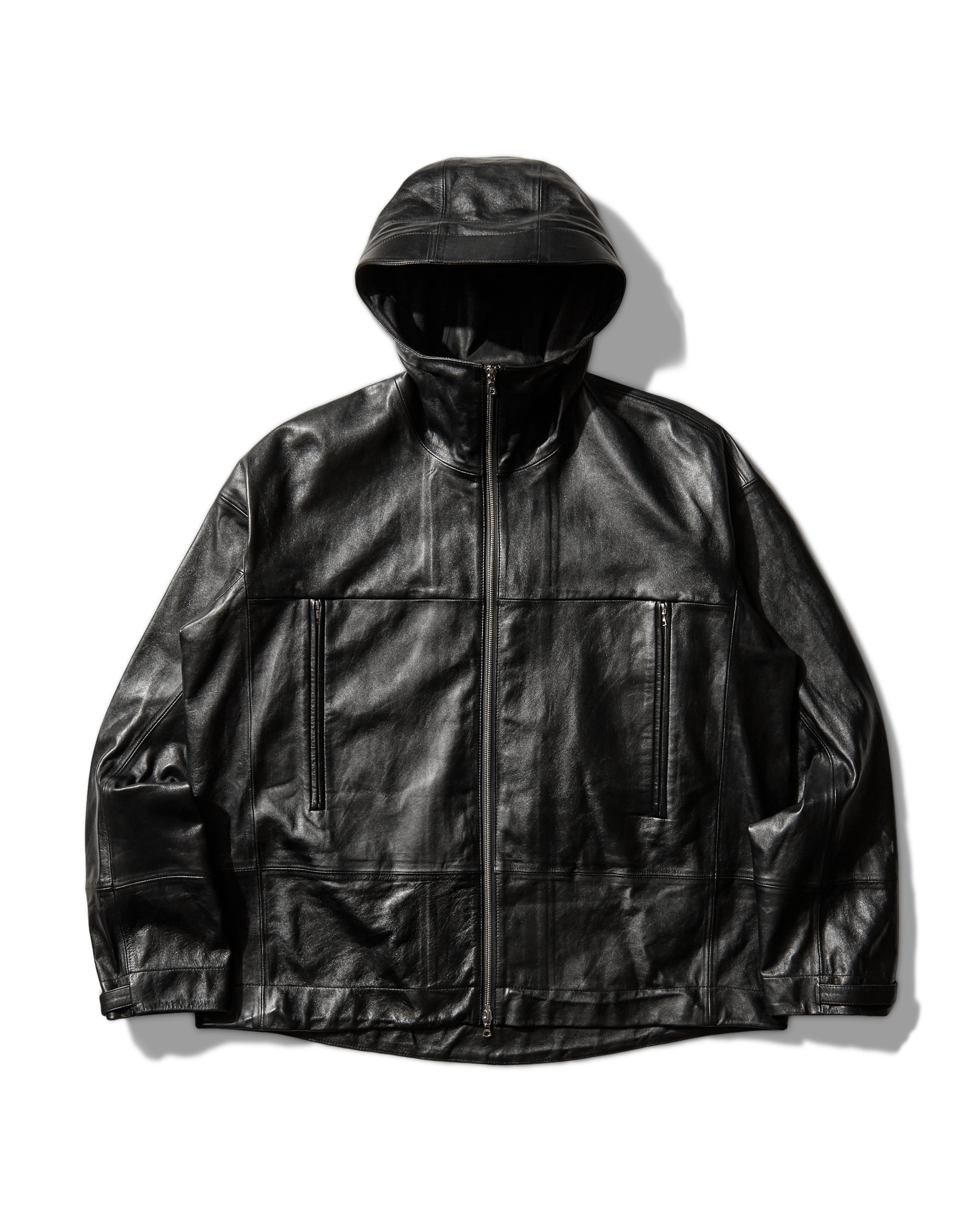 ROA Leather Shell Jacket J335570-S-Black front