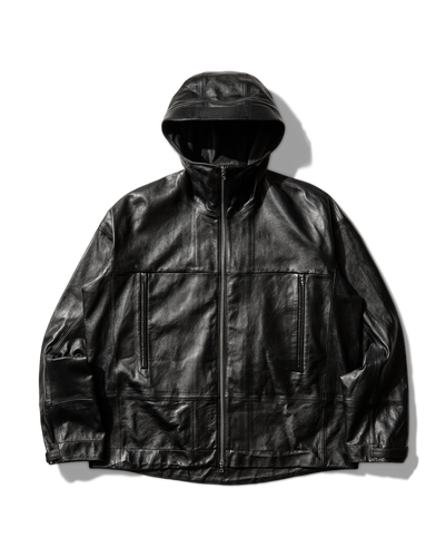 ROA Leather Shell Jacket J335570-S-Black front