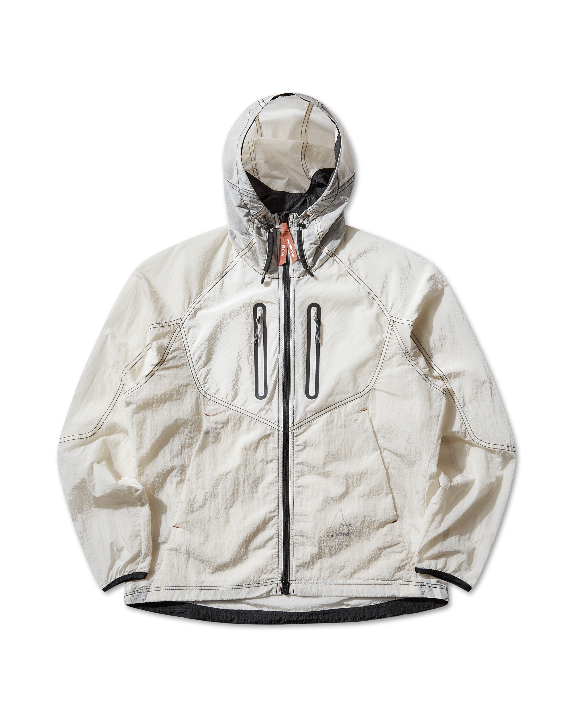 ROA ROA x and wander Ripstop Wind Jacket J338473-M-White 5