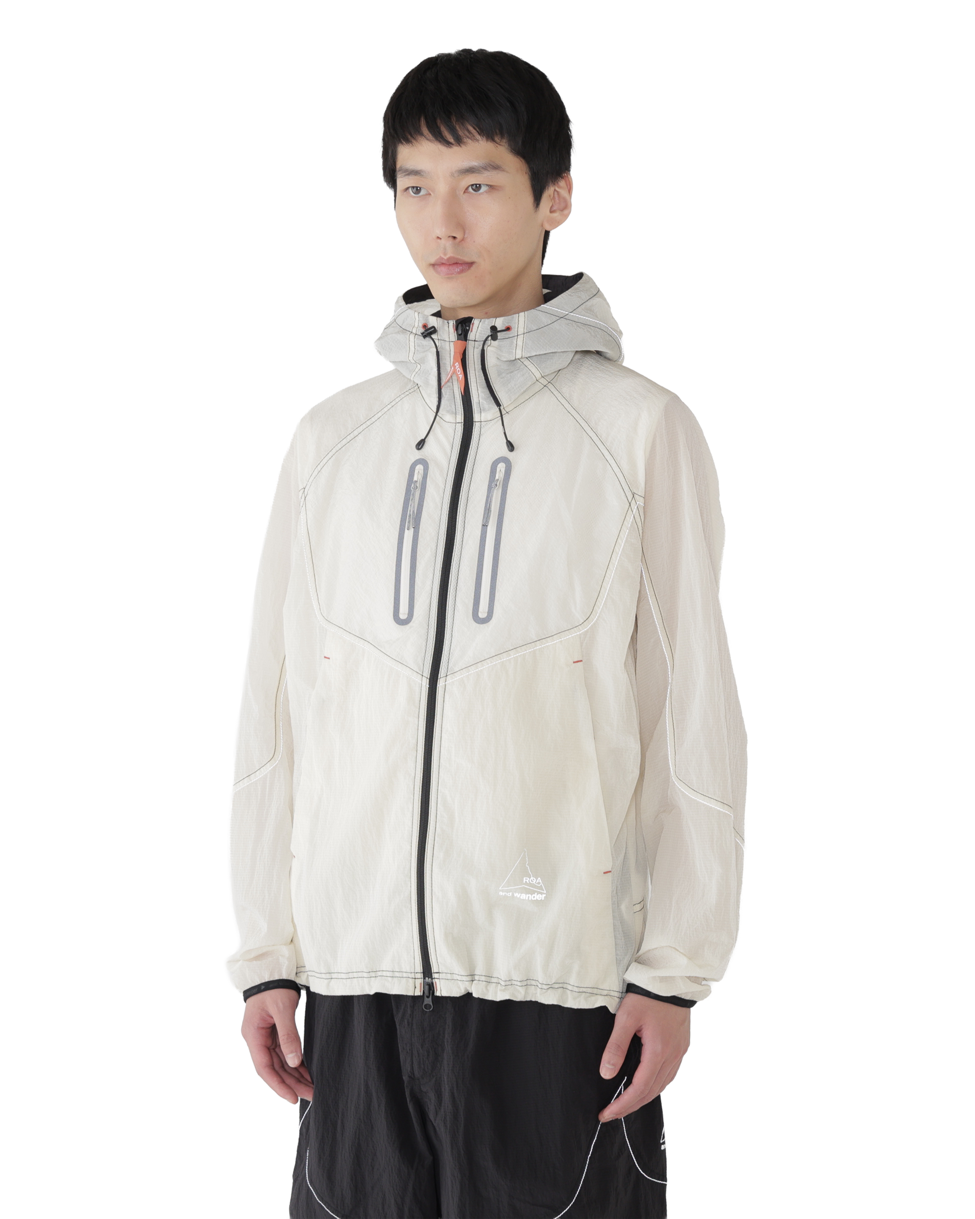 ROA ROA x and wander Ripstop Wind Jacket J338473-M-White 2