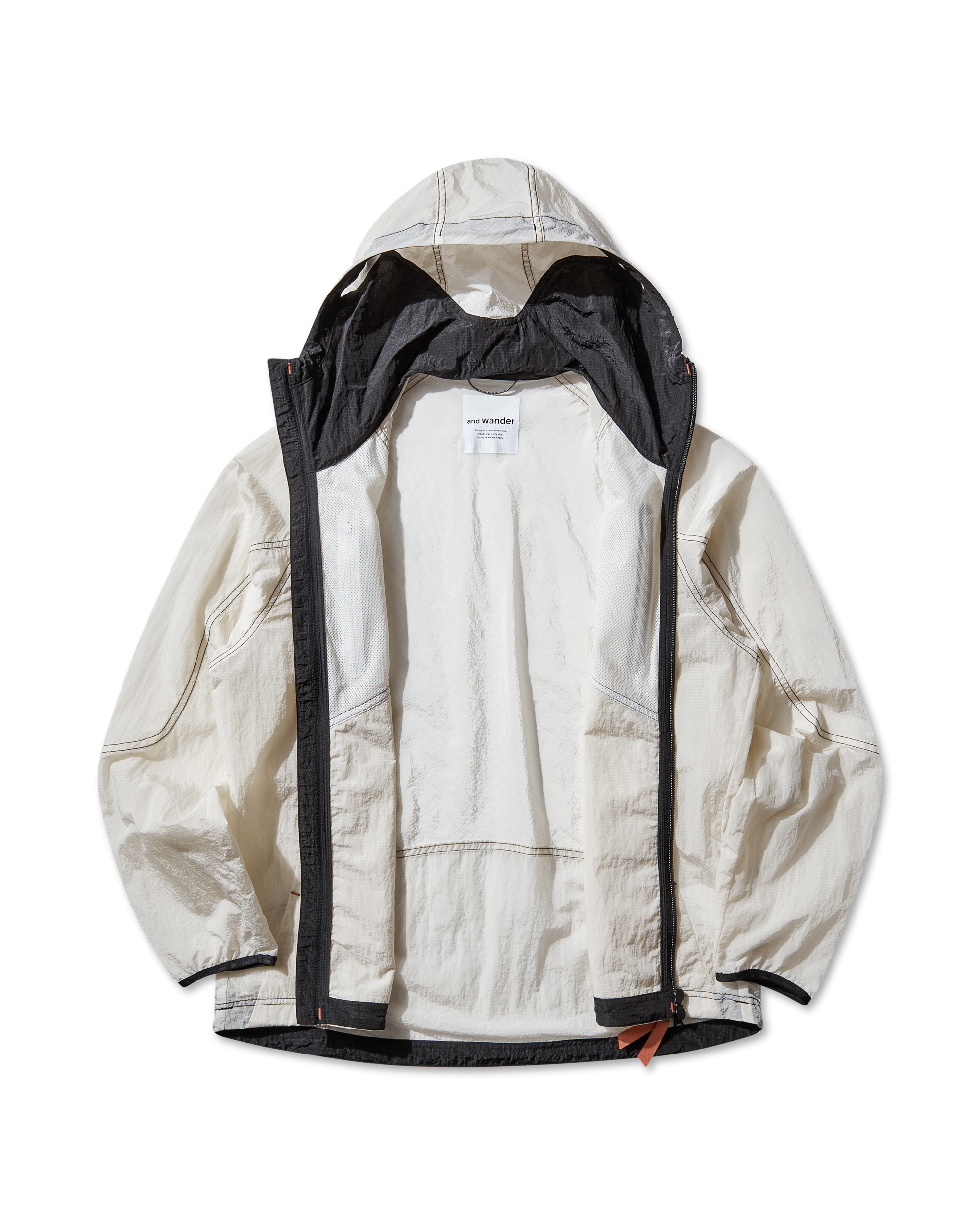 ROA ROA x and wander Ripstop Wind Jacket J338473-M-White 7