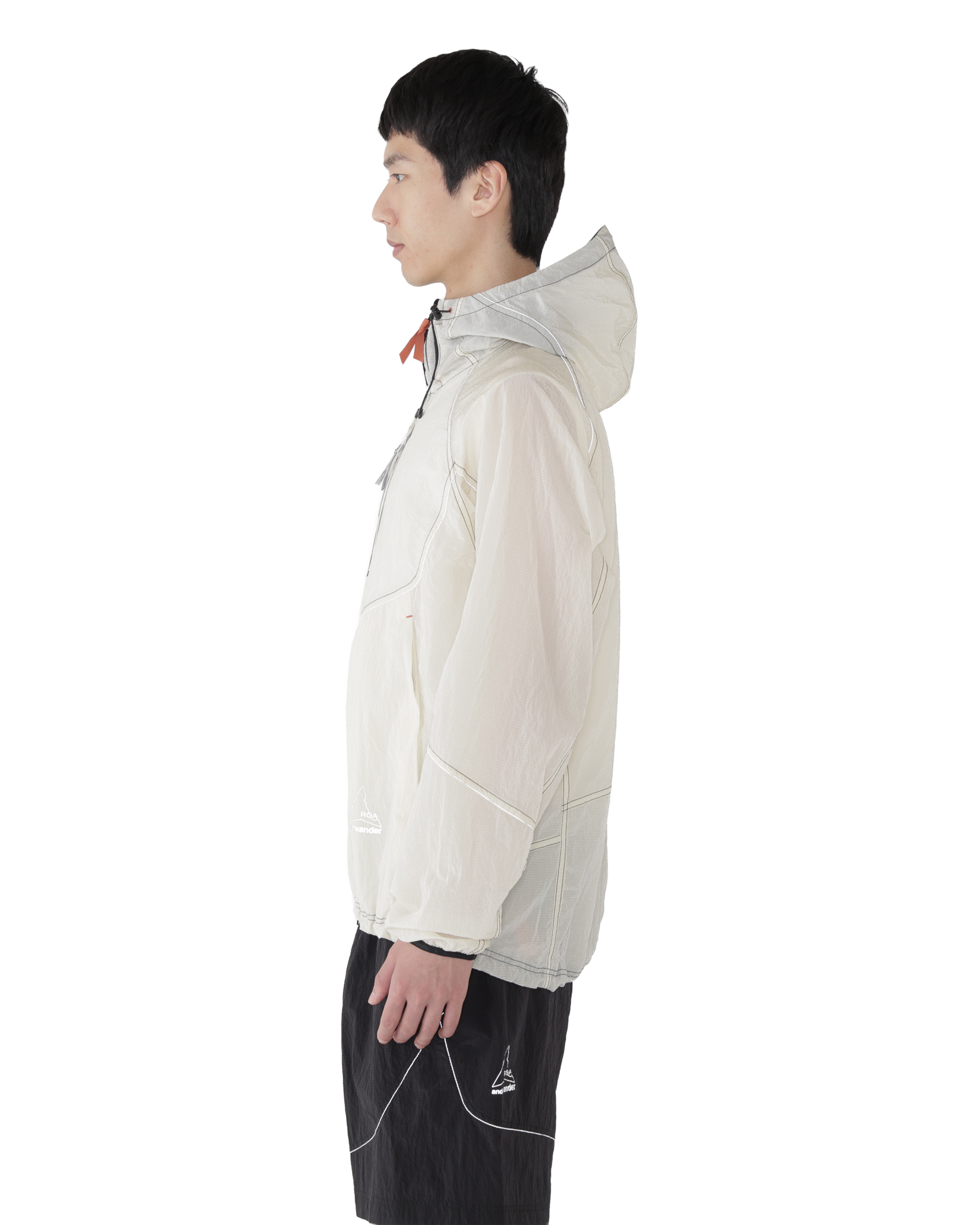 ROA ROA x and wander Ripstop Wind Jacket J338473-M-White 3