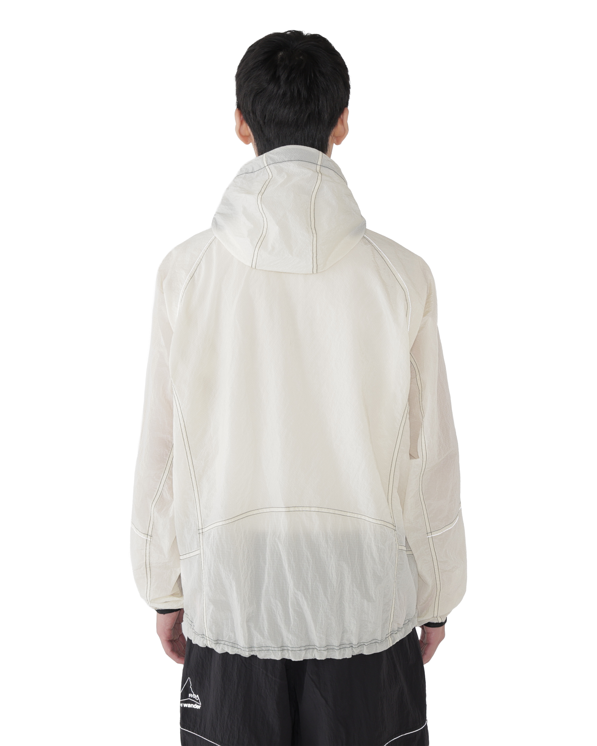 ROA ROA x and wander Ripstop Wind Jacket J338473-M-White 4
