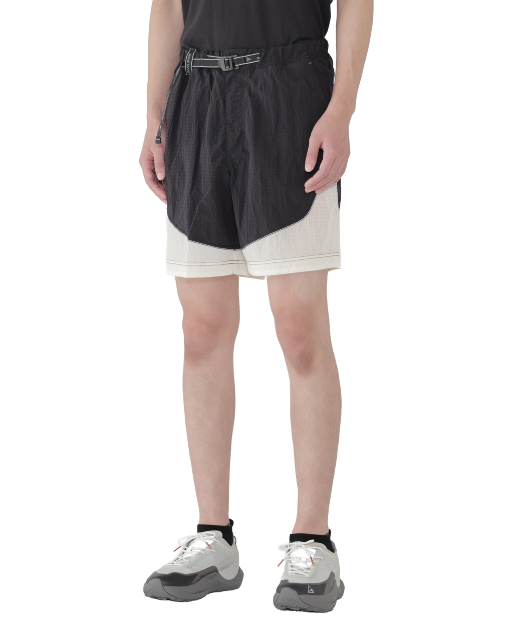 ROA ROA x and wander Ripstop Wind Short Pant J334829-M-White front