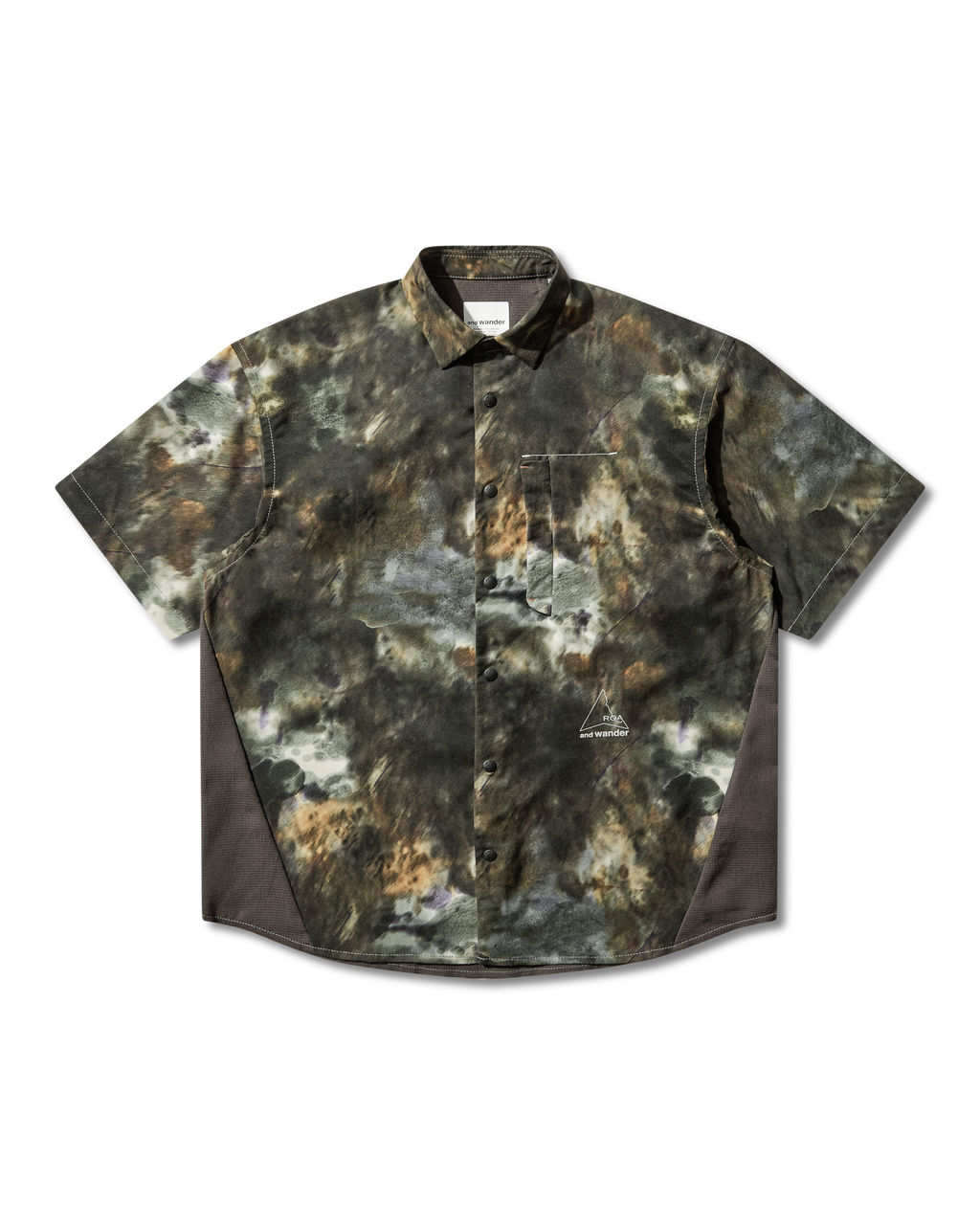 ROA x and wander Printed Breathable Shirt