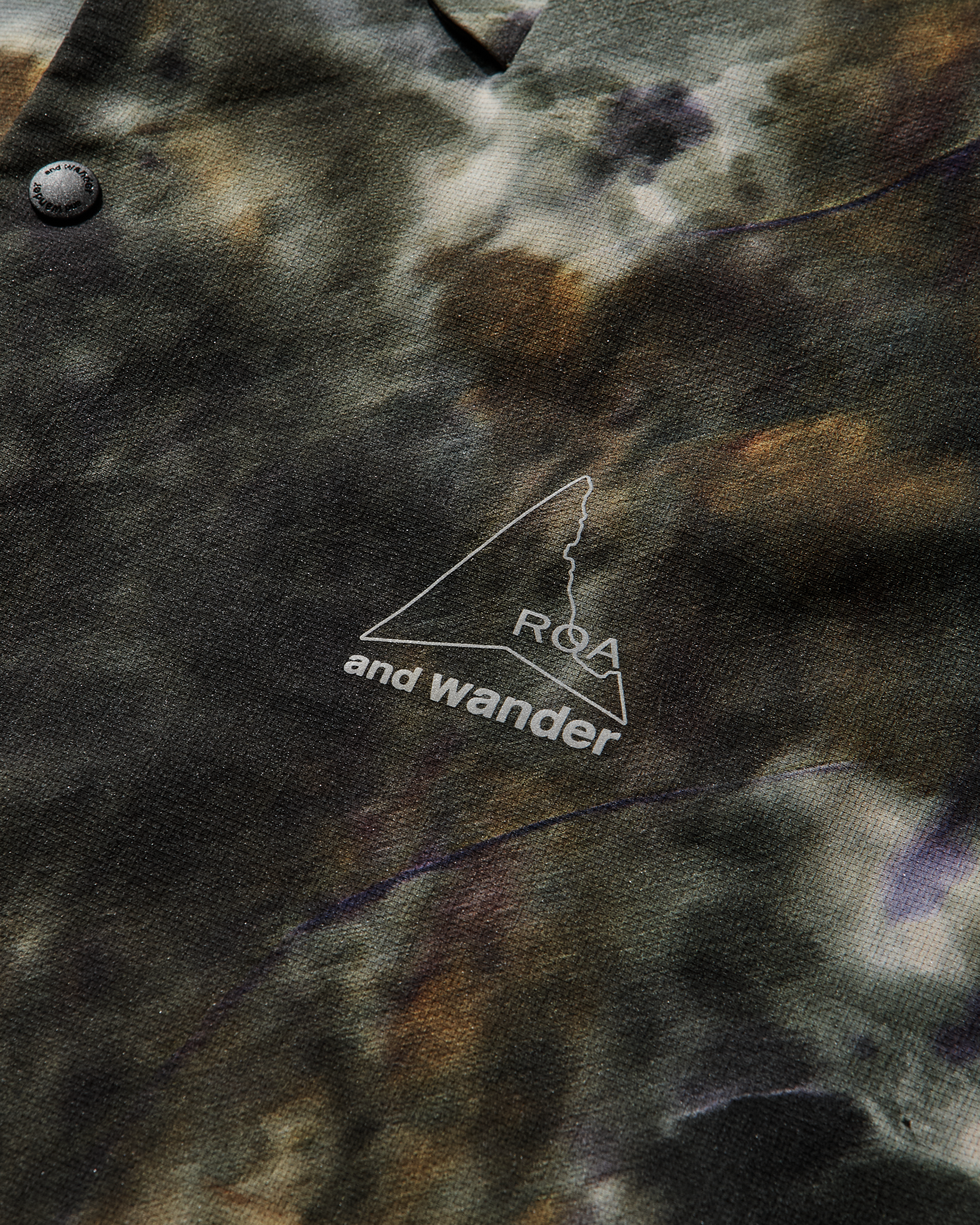 ROA ROA x and wander Printed Breathable Shirt J334833-S-Multicolor 8