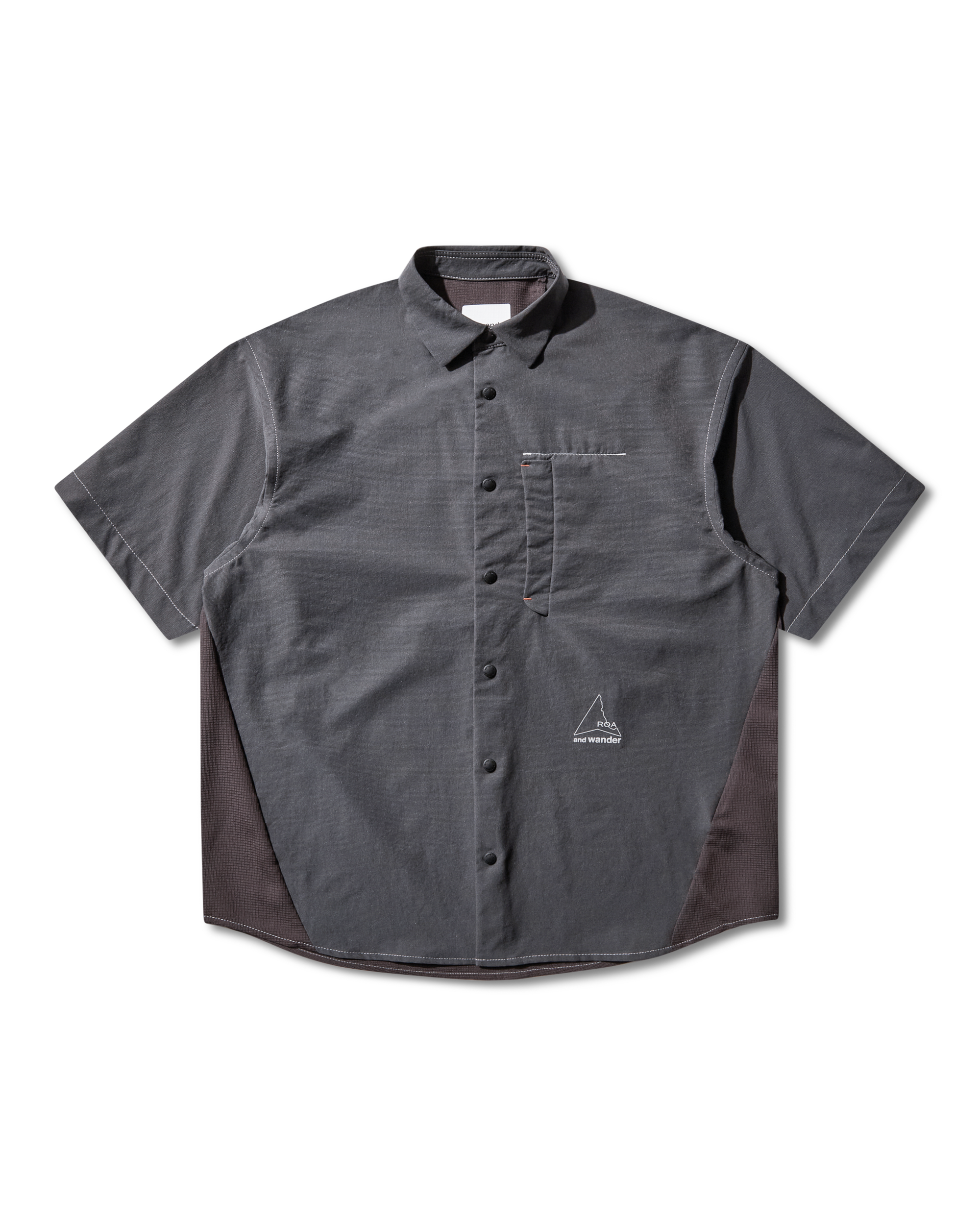 ROA ROA x and wander Breathable Shirt J334832-S-Black 5