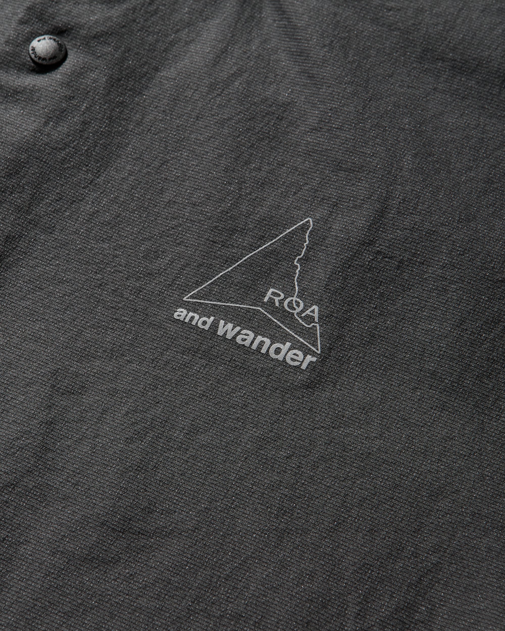 ROA ROA x and wander Breathable Shirt J334832-S-Black 7